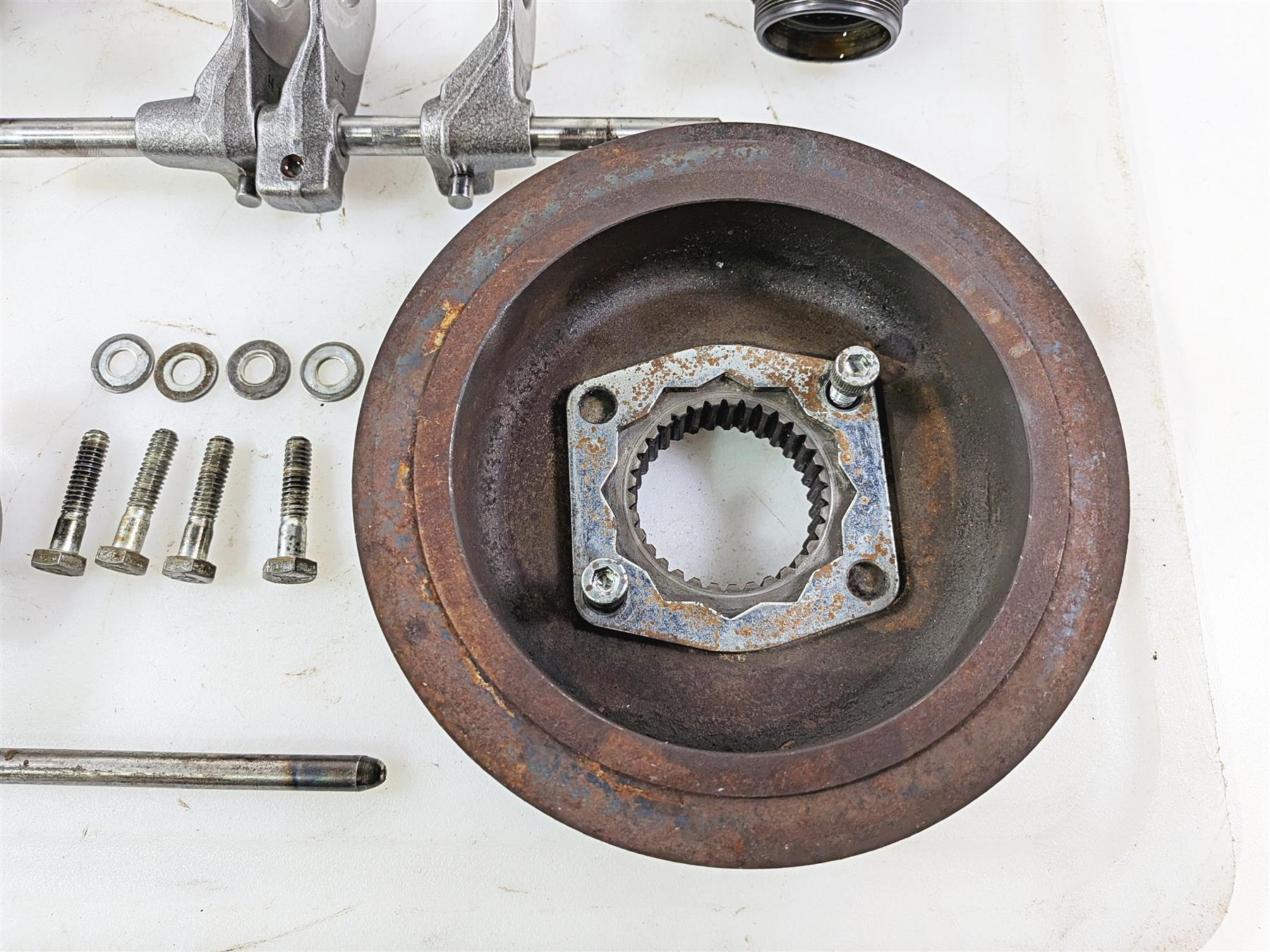 1996 Harley FLSTC Softail Heritage Gear Pack Shift Drum Transmission 35042-91 - Image 5