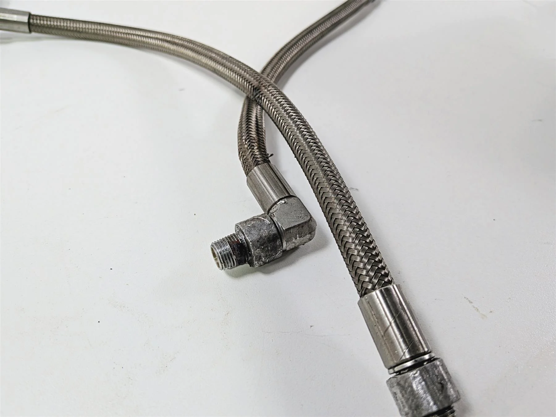 1996 Harley FLSTC Softail Heritage Oil Tank Reservoir & All Lines 62498-91 - Image 10