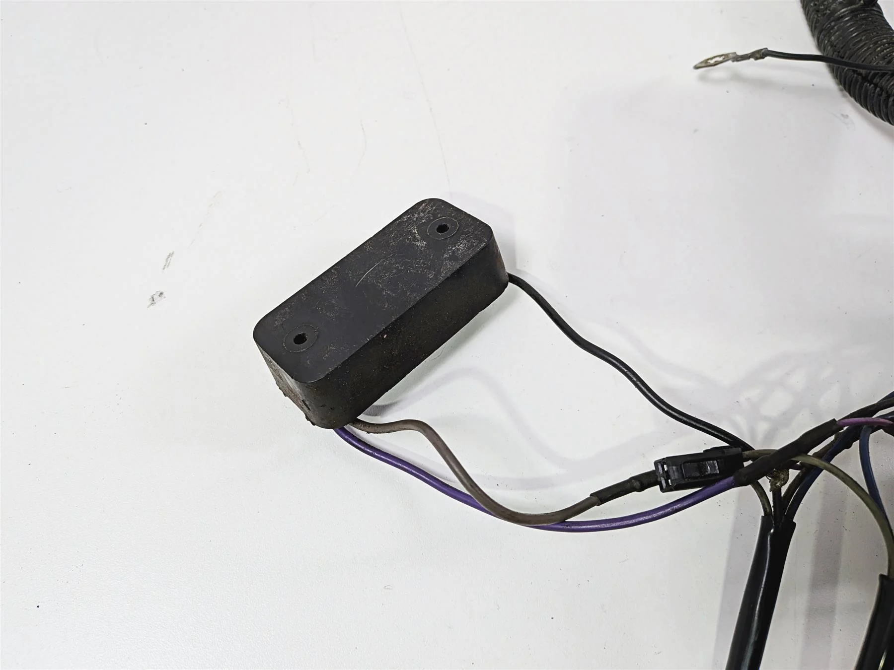 1996 Harley FLSTC Softail Heritage Wiring Harness Loom FOR PARTS 70216-96 - Image 11