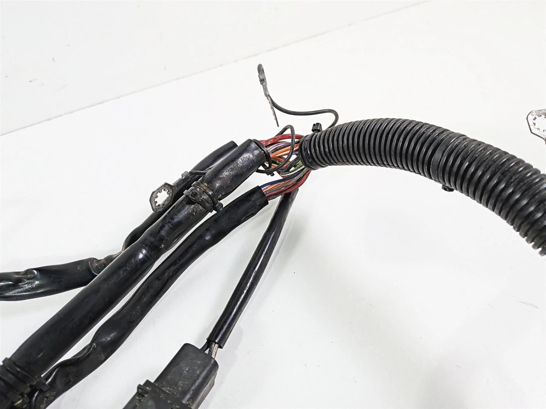 1996 Harley FLSTC Softail Heritage Wiring Harness Loom FOR PARTS 70216-96 - Image 8