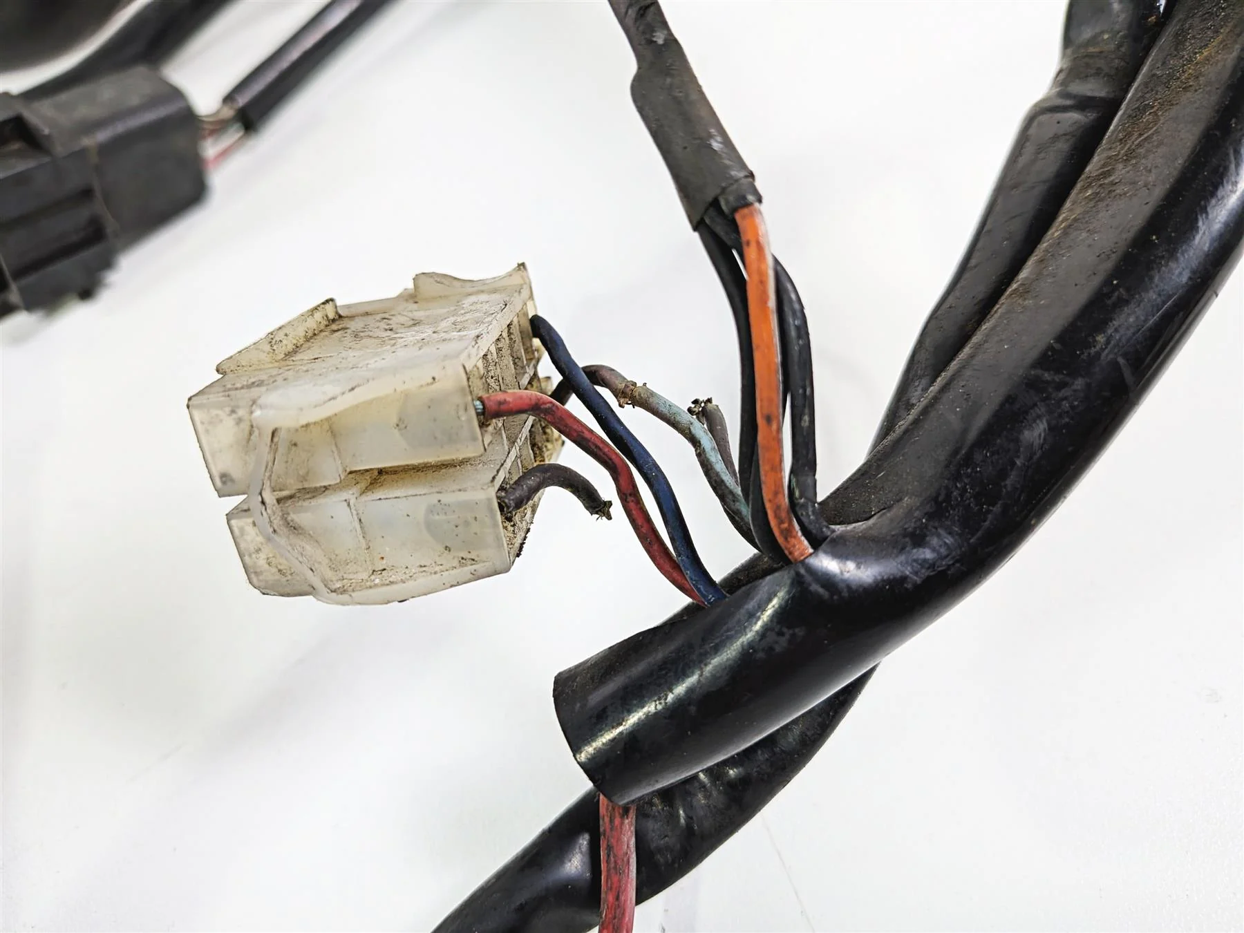 1996 Harley FLSTC Softail Heritage Wiring Harness Loom FOR PARTS 70216-96 - Image 9