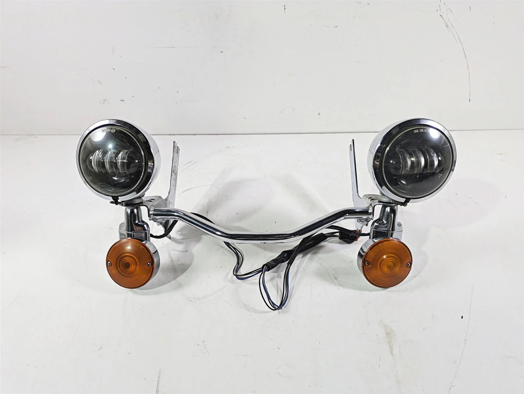 1996 Harley Touring FLHTCUI Electra Glide Blinker Spot Light Set - Read 68712-94