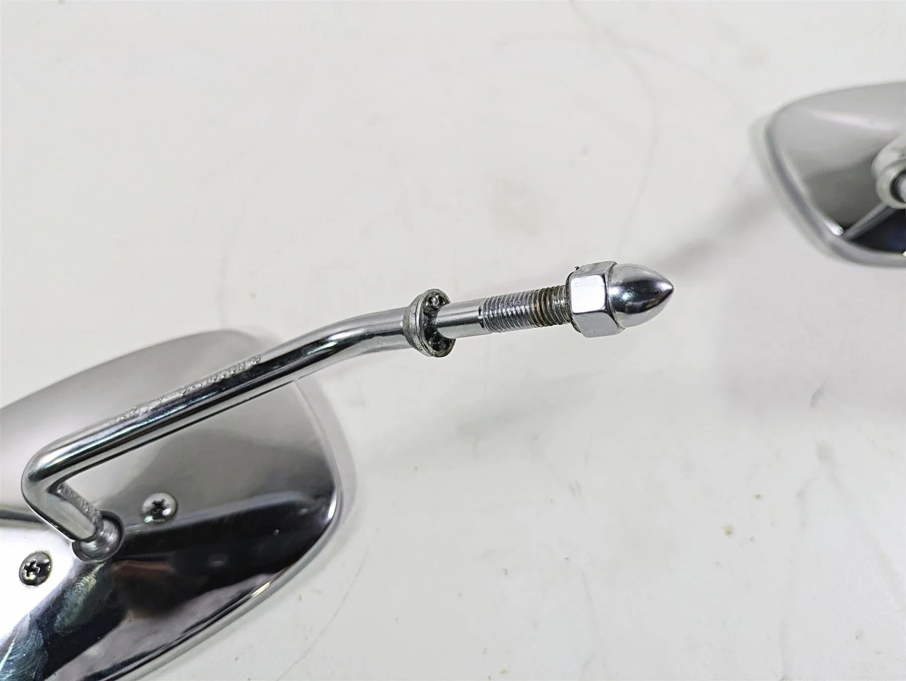 1996 Harley Touring FLHTCUI Electra Glide Chrome Oem Mirror Set 91875-88A - Image 9
