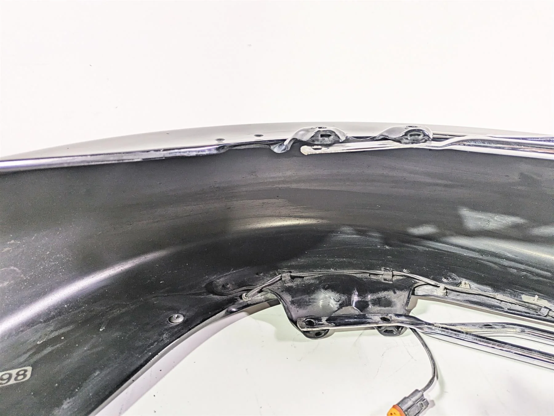 1996 Harley Touring FLHTCUI Electra Glide Front Fender & Bumper - Read 59087-89B - Image 10