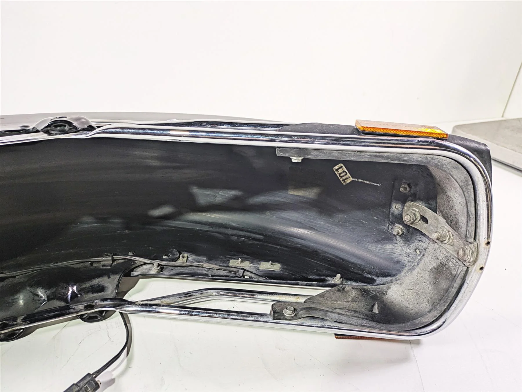 1996 Harley Touring FLHTCUI Electra Glide Front Fender & Bumper - Read 59087-89B - Image 11