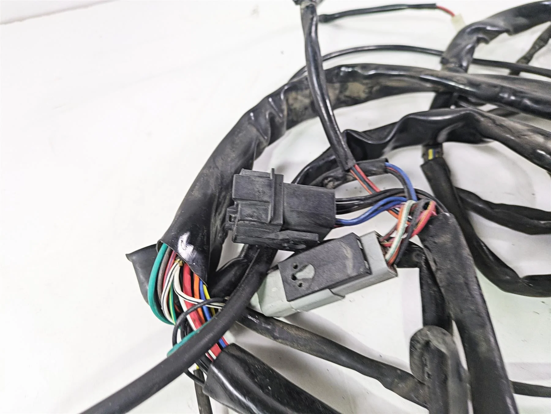 1996 Harley Touring FLHTCUI Electra Glide Main Wiring Harness Loom 70985-96 - Image 7
