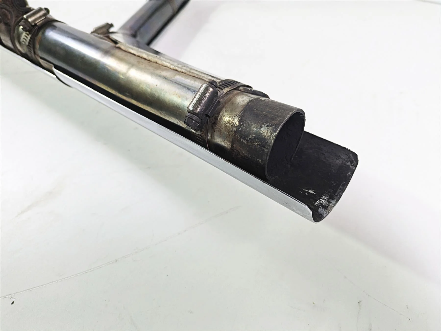 1996 Harley Touring FLHTCUI Electra Glide Oem Exhaust Header Pipe Set 65626-95 - Image 12