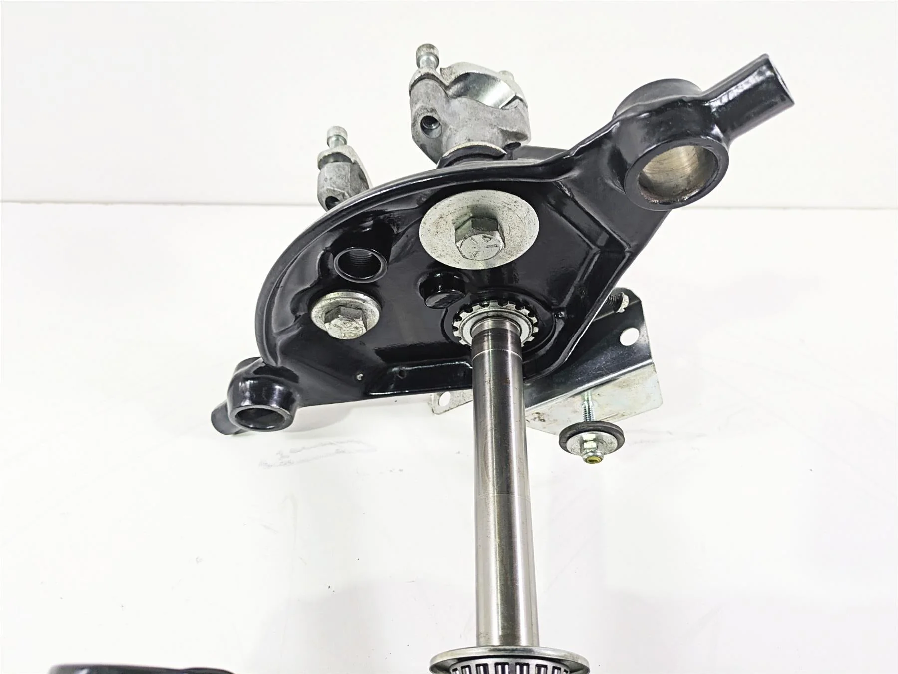 1996 Harley Touring FLHTCUI Electra Glide Upper Lower Triple Tree Set 45446-87A - Image 10