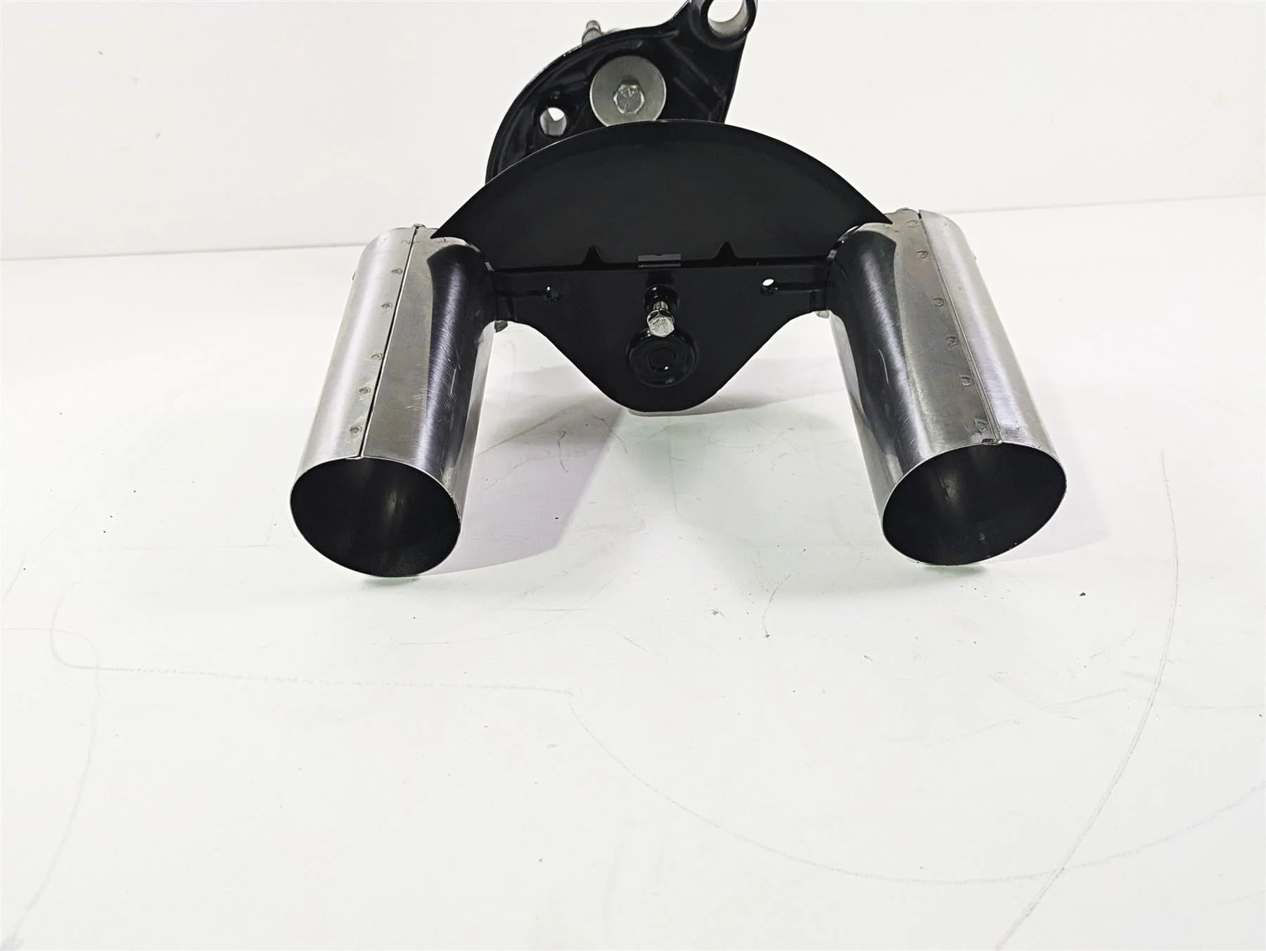 1996 Harley Touring FLHTCUI Electra Glide Upper Lower Triple Tree Set 45446-87A - Image 11