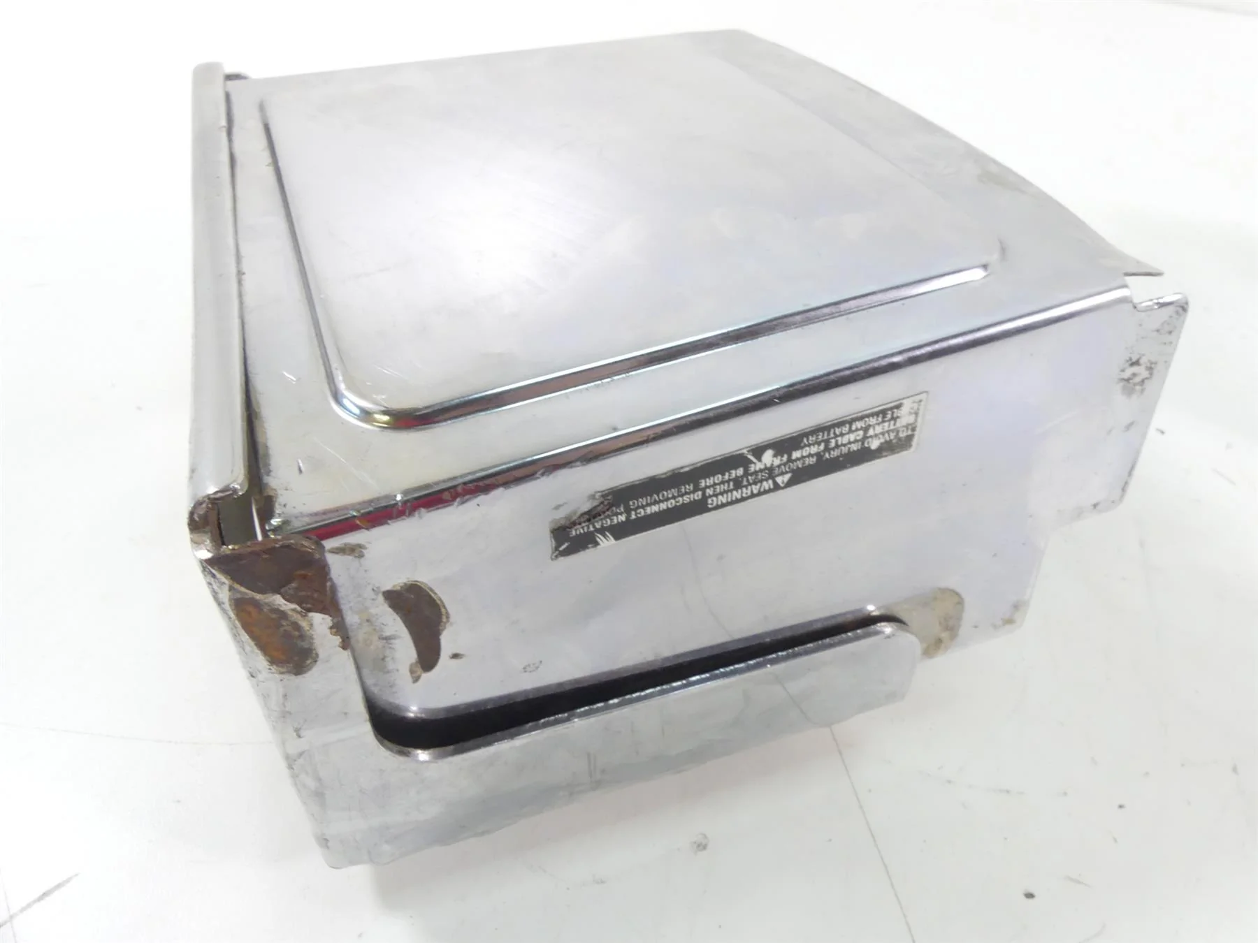1997 Harley Dyna FXDS Super Glide Conv Electrical Box & Battery Carrier 66375-97 - Image 5