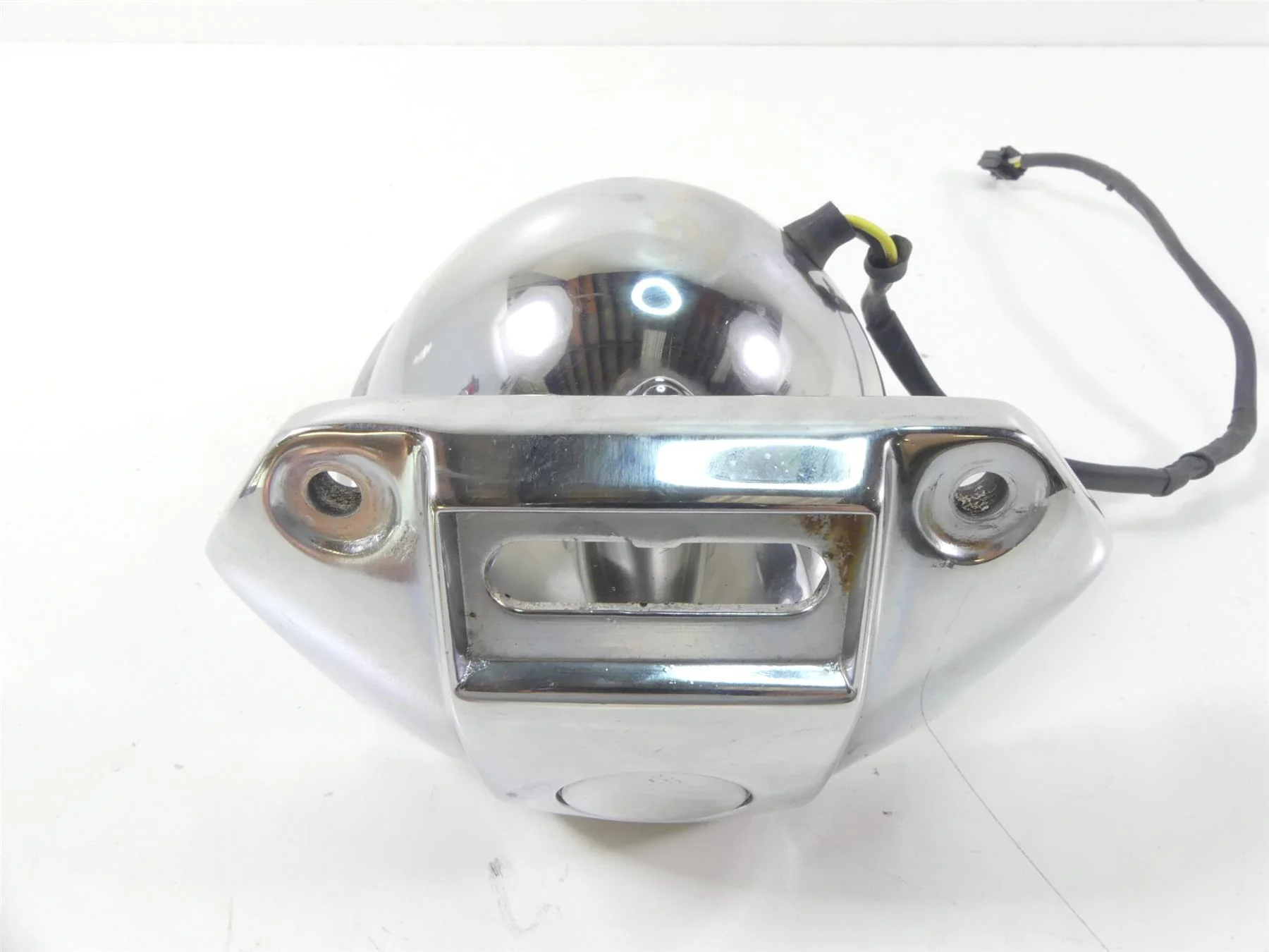 1997 Harley Dyna FXDS Super Glide Conv Headlight Head Light & Visor 67733-91A - Image 5