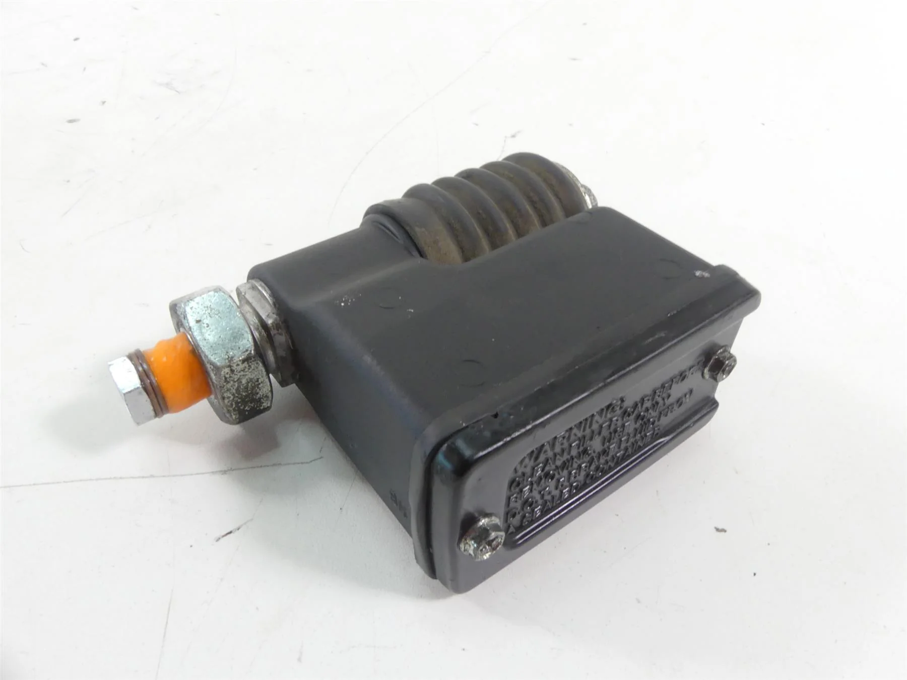 1997 Harley Dyna FXDS Super Glide Conv Rear Brake Master Cylinder 42474-90 - Image 5