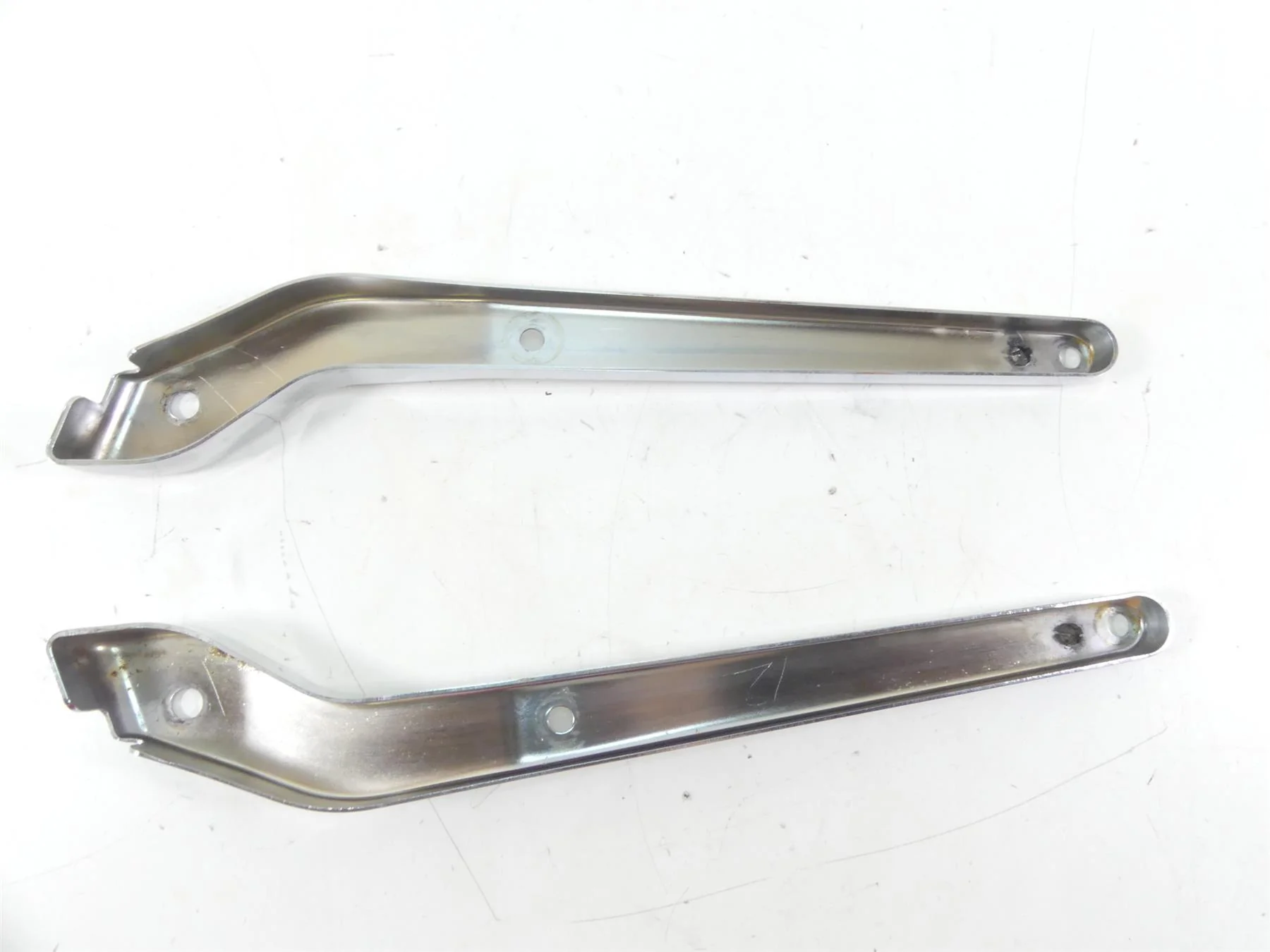 1997 Harley Dyna FXDS Super Glide Conv Rear Chrome Fender Strut Set 59138-96 - Image 4