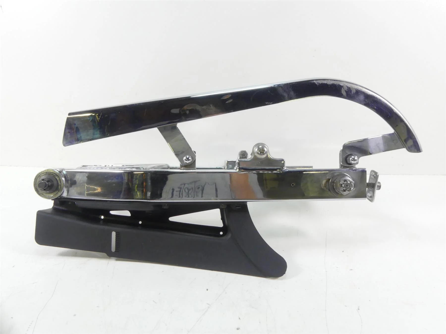 1997 Harley Dyna FXDS Super Glide Conv Rear Chrome Swingarm + 3/4" Ax 47820-90A - Image 2