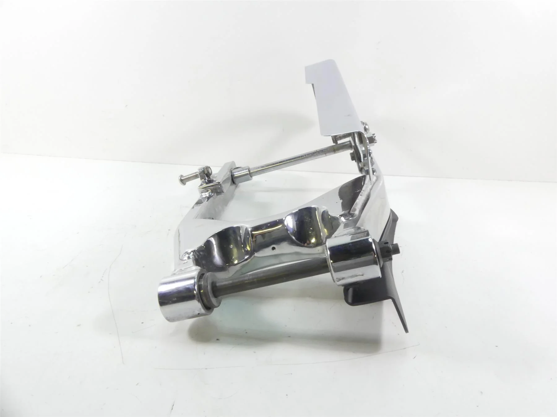 1997 Harley Dyna FXDS Super Glide Conv Rear Chrome Swingarm + 3/4" Ax 47820-90A - Image 3