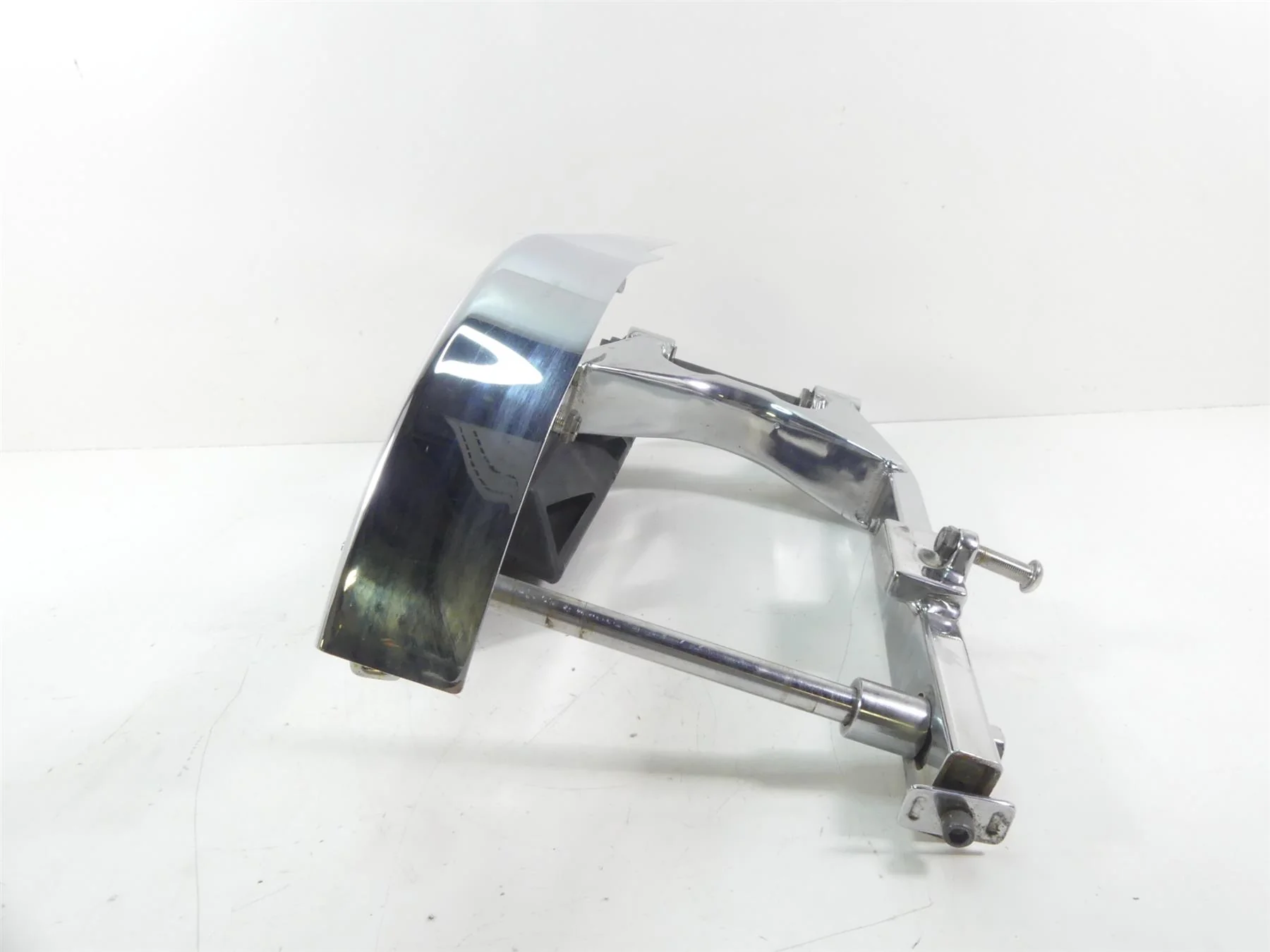 1997 Harley Dyna FXDS Super Glide Conv Rear Chrome Swingarm + 3/4" Ax 47820-90A - Image 4