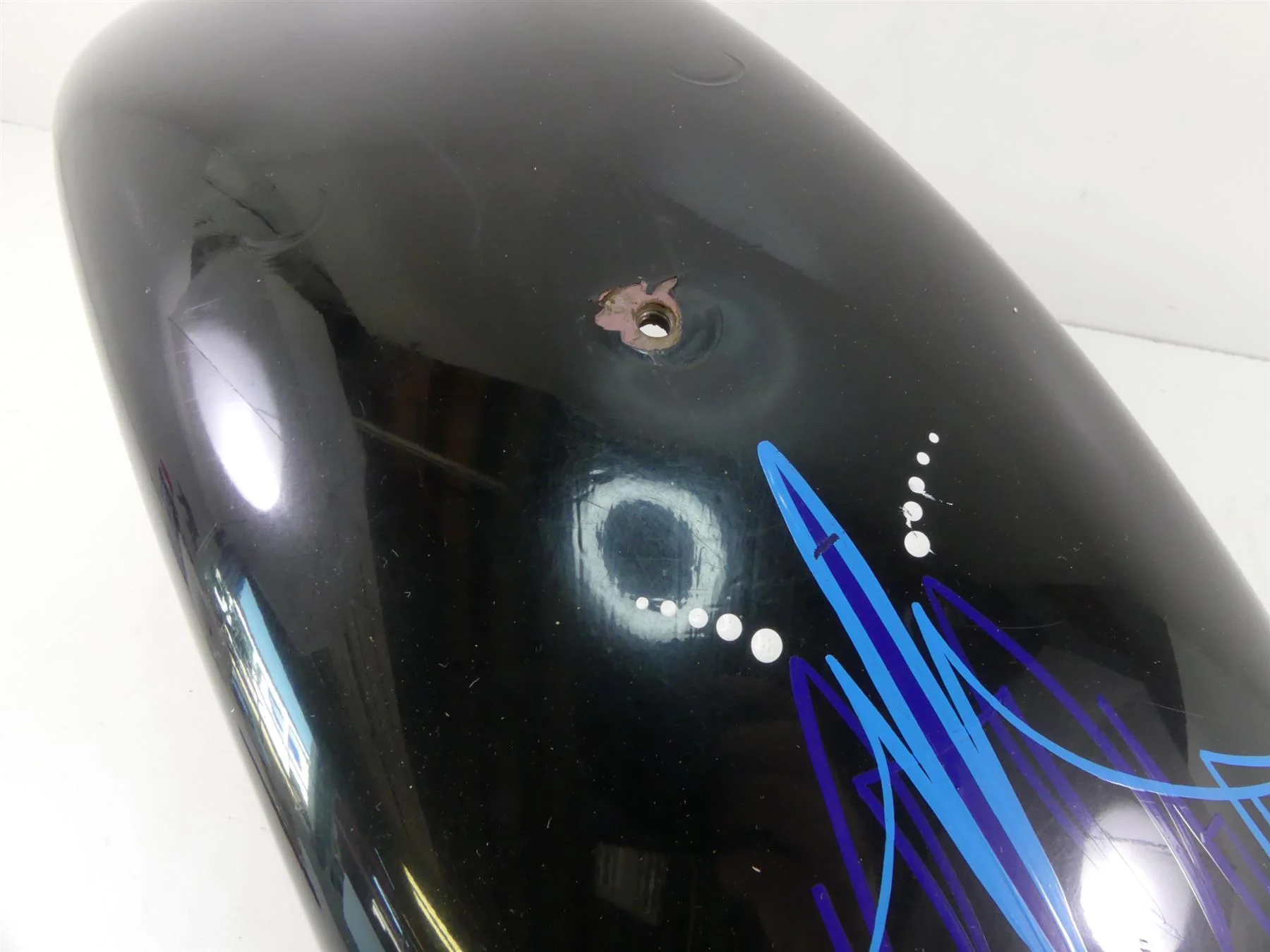1997 Harley Dyna FXDS Super Glide Conv Rear Fender Tire Hugger - Read 59655-97 - Image 7