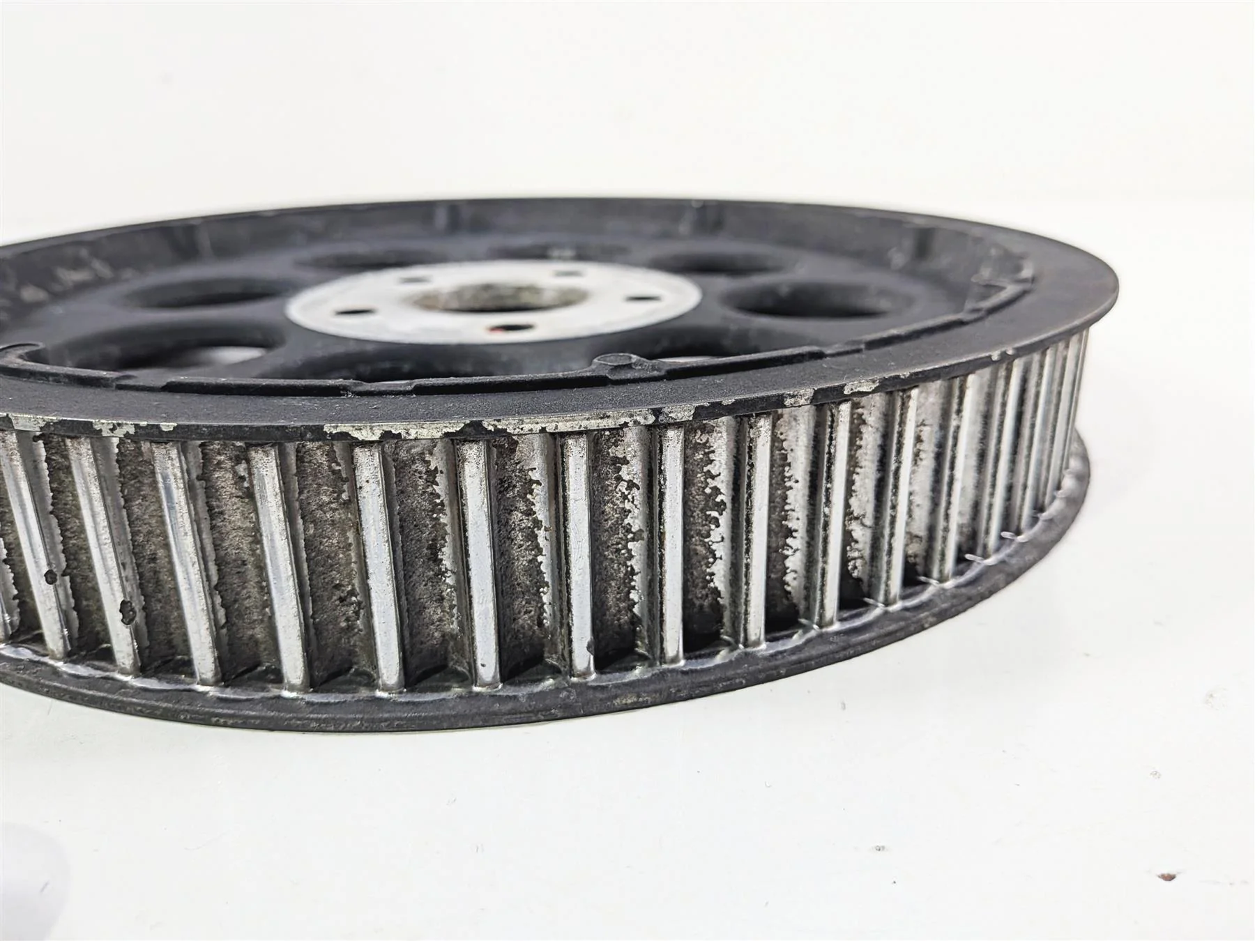 1998 Harley Dyna FXDL Low Rider Belt Pulley 70T 1.5" + Chrome Cover 40225-86A - Image 4