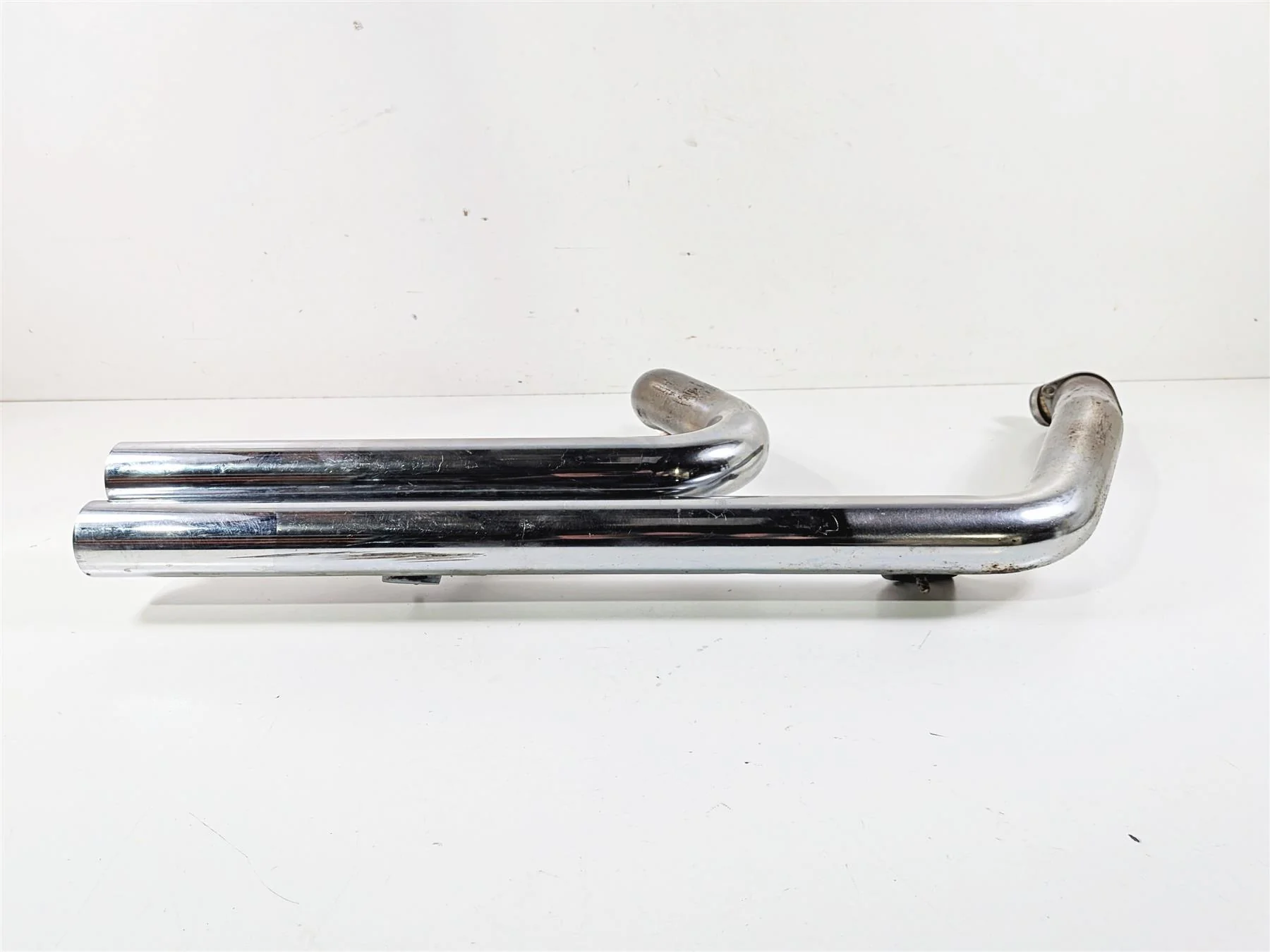 1998 Harley Dyna FXDL Low Rider Custom True Duals Exhaust Pipe 330 F - Image 3