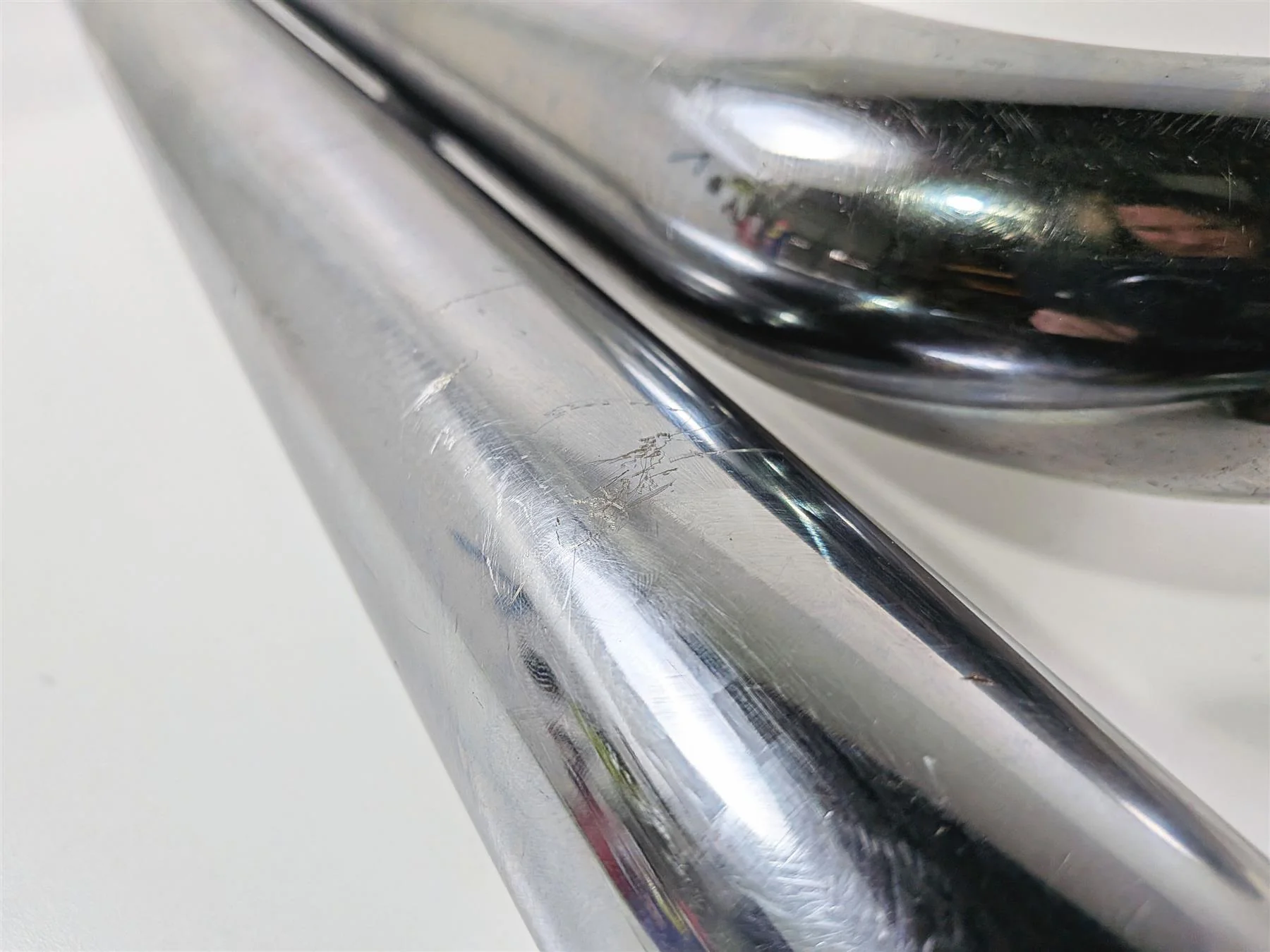 1998 Harley Dyna FXDL Low Rider Custom True Duals Exhaust Pipe 330 F - Image 9