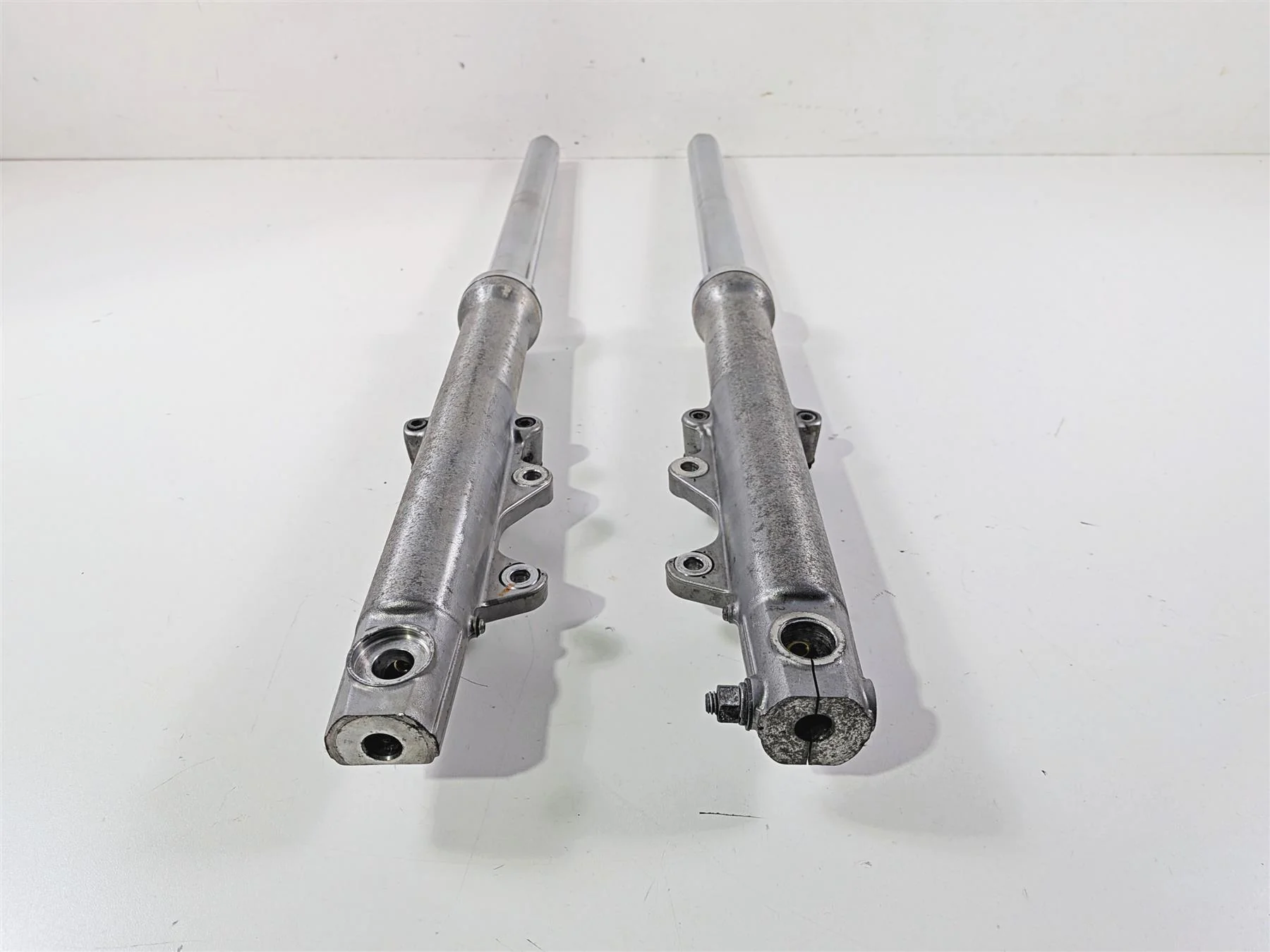 1998 Harley Dyna FXDL Low Rider Dual Disc Front Fork Set 39mm 45952-90 45949-92 - Image 3