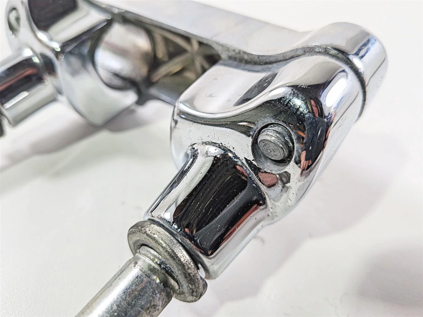 1998 Harley Dyna FXDL Low Rider Handlebar Riser Holder Clamps 56119-77A - Image 12