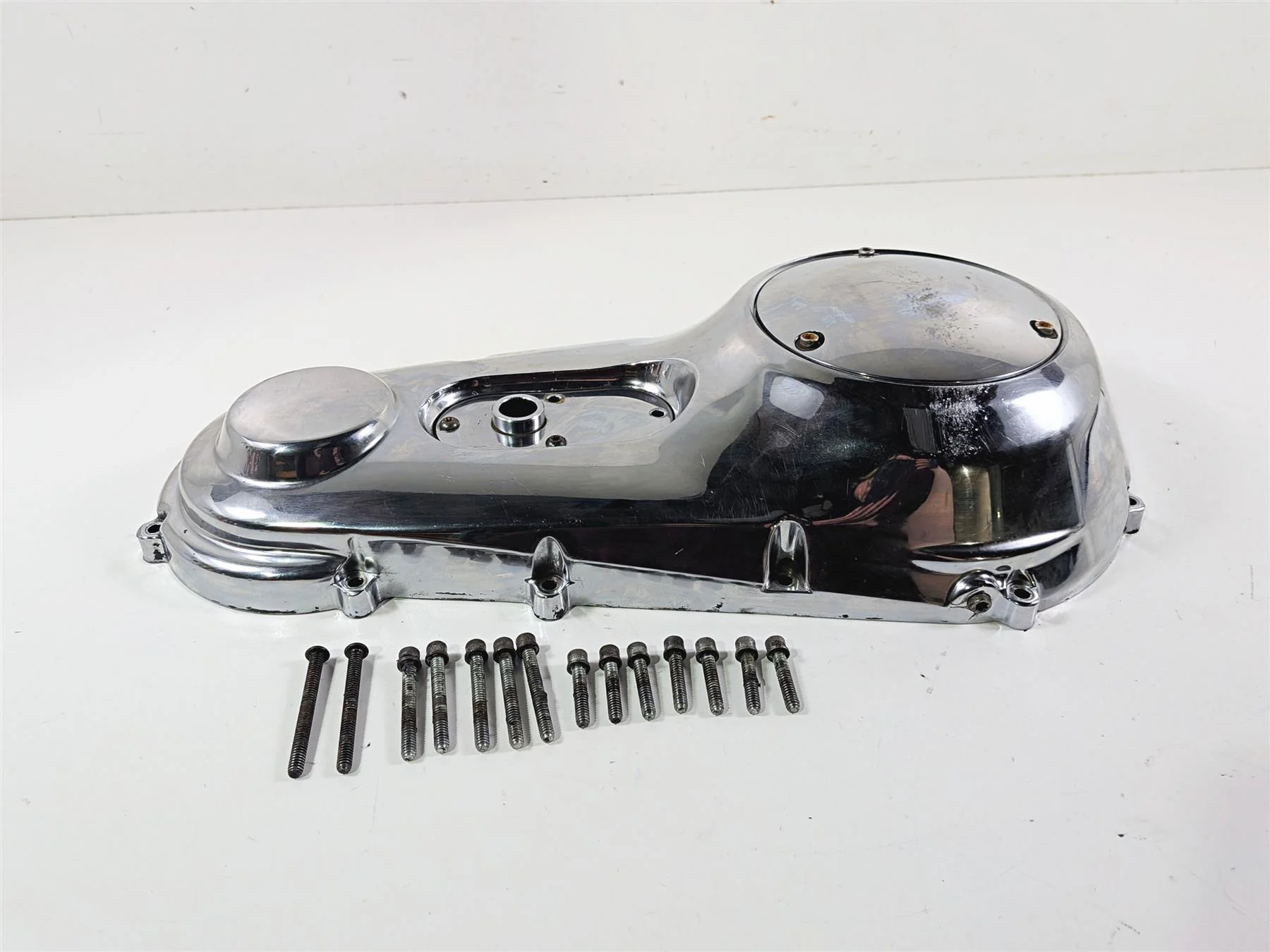 1998 Harley Dyna FXDL Low Rider Outer Primary Drive Clutch Cover 60506-95 - Image 2