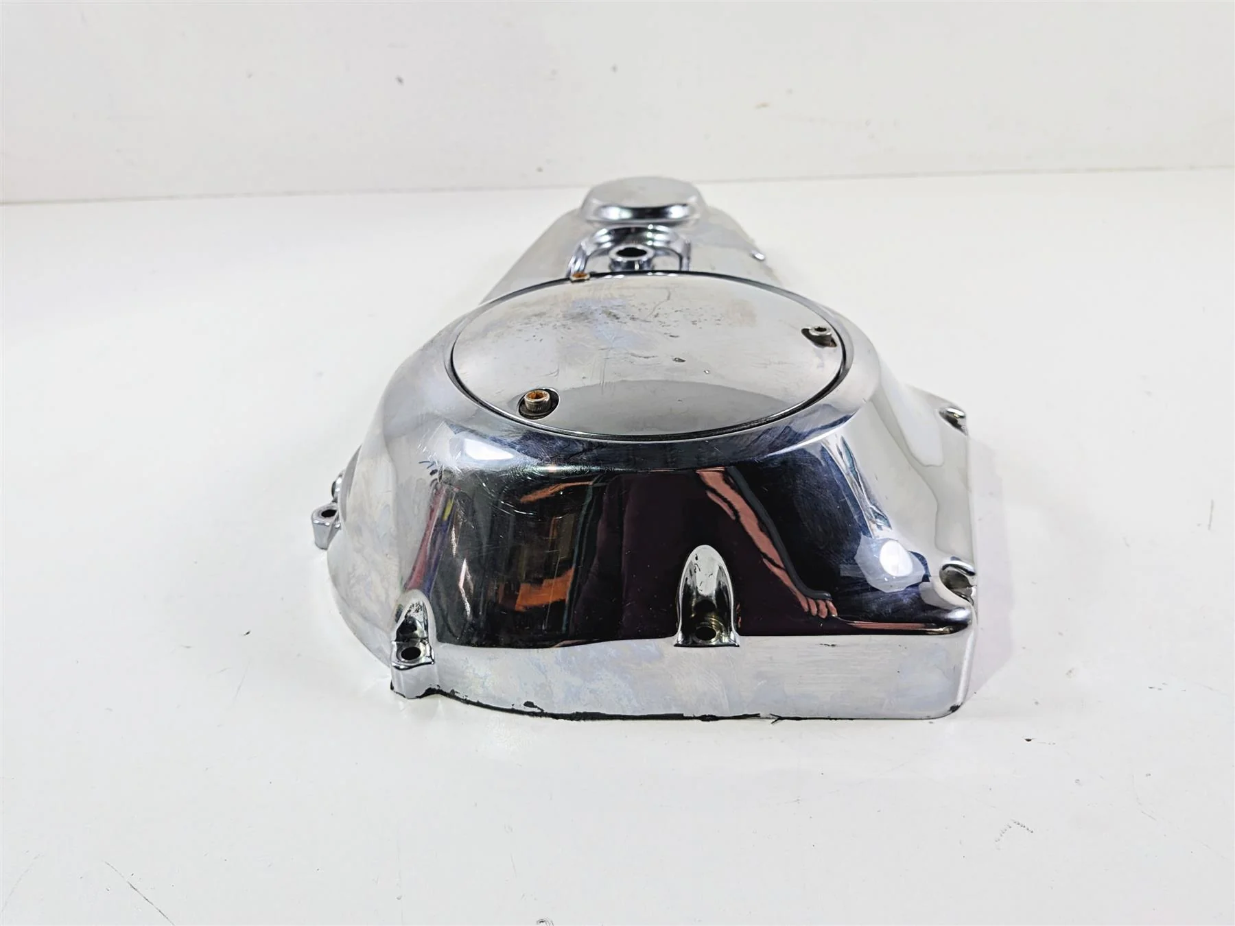 1998 Harley Dyna FXDL Low Rider Outer Primary Drive Clutch Cover 60506-95 - Image 5