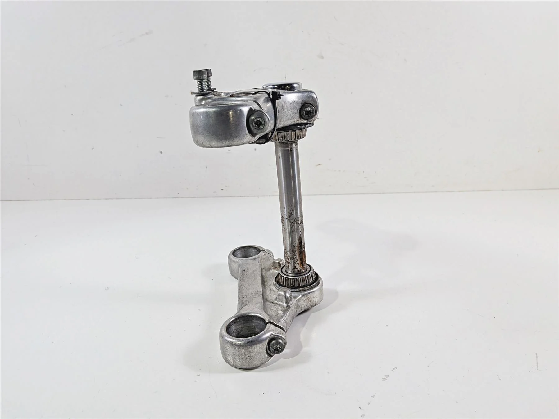 1998 Harley Dyna FXDL Low Rider Upper & Lower Triple Tree - Read 45598-90B - Image 4
