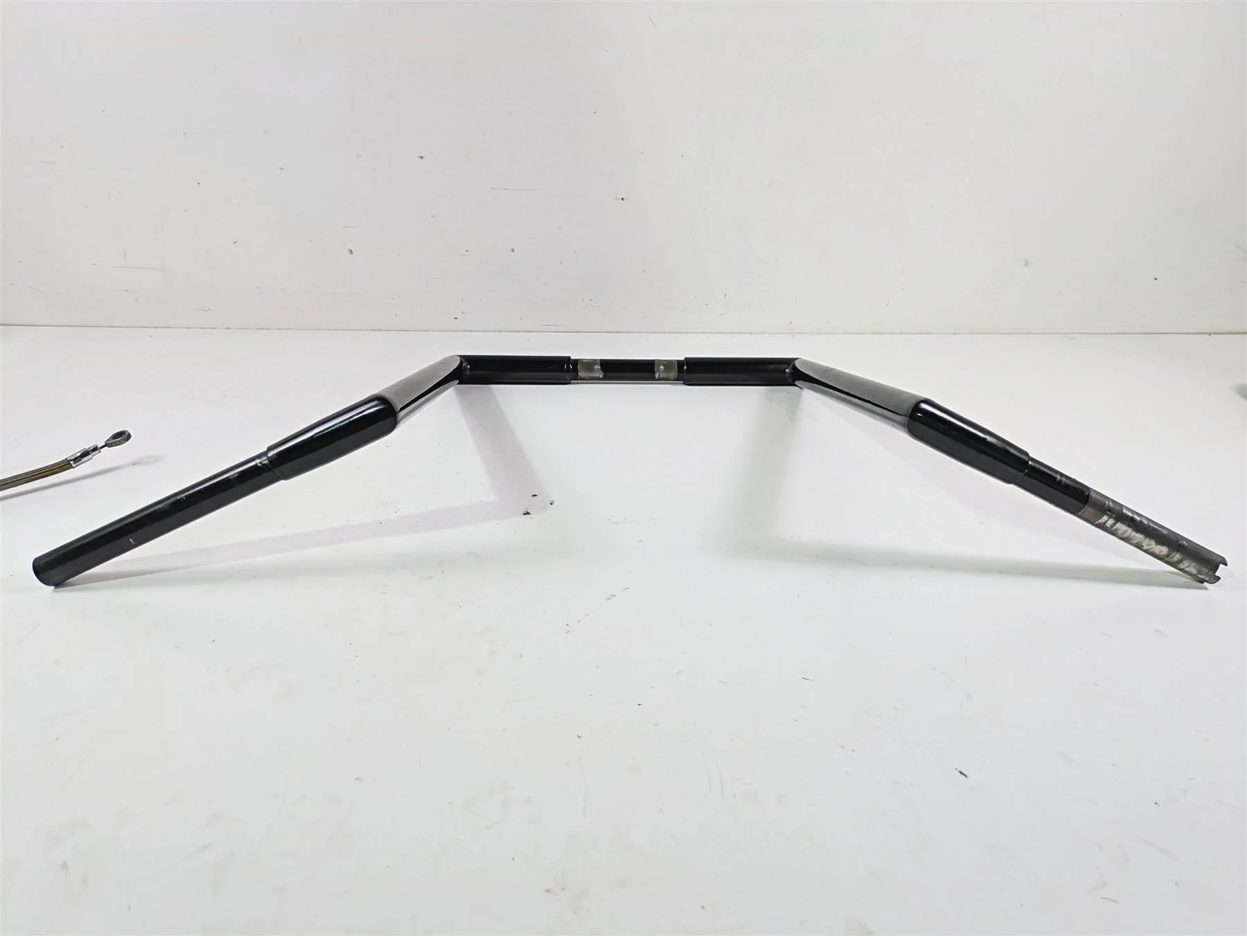 1998 Harley Touring FLHRCI Road King 16" Apehanger Handlebar & Lines Cables Set - Image 4