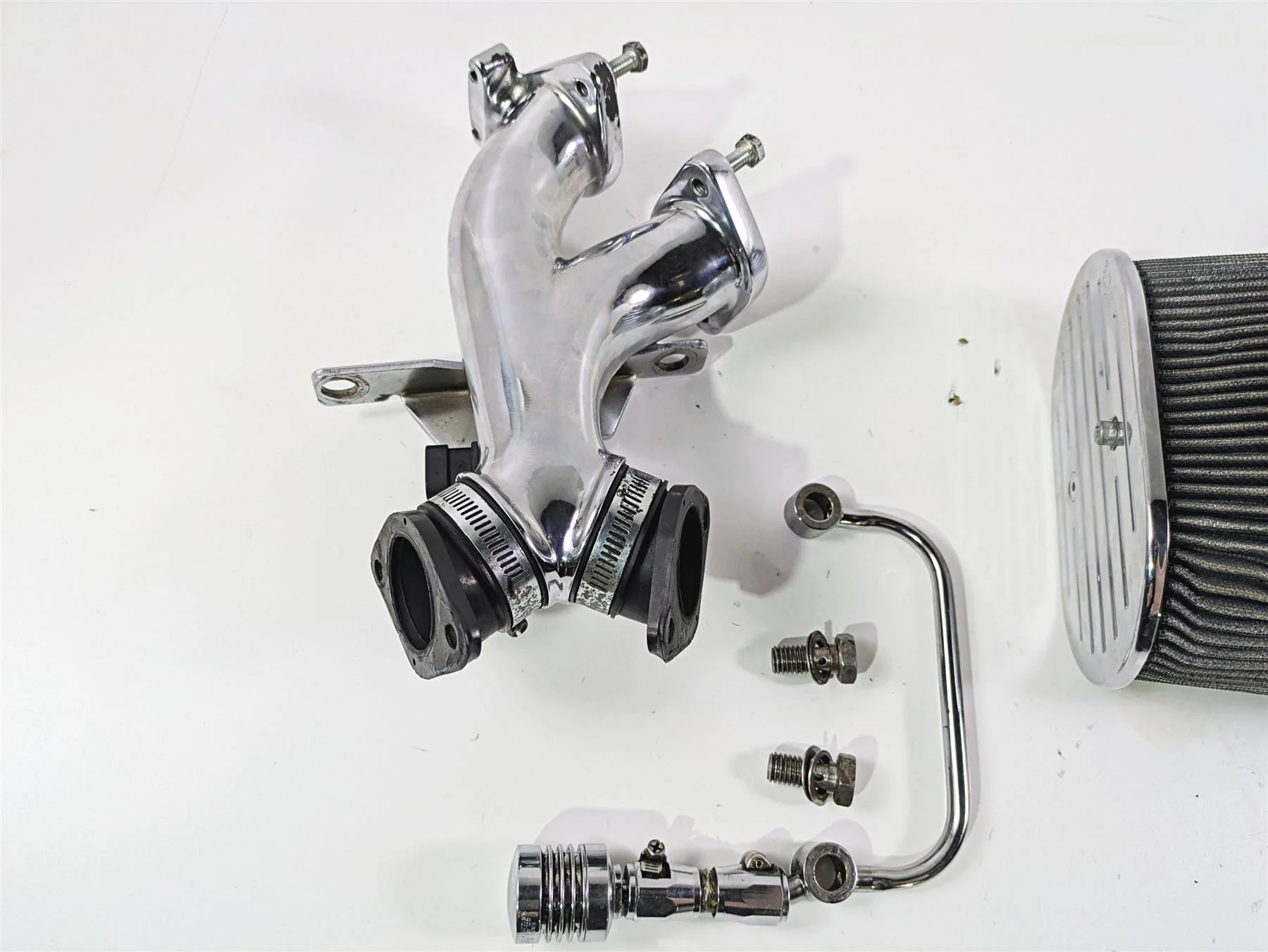 1998 Harley Touring FLHRCI Road King Dellorto Dual Throat Carburetor Set DHLA40 - Image 10