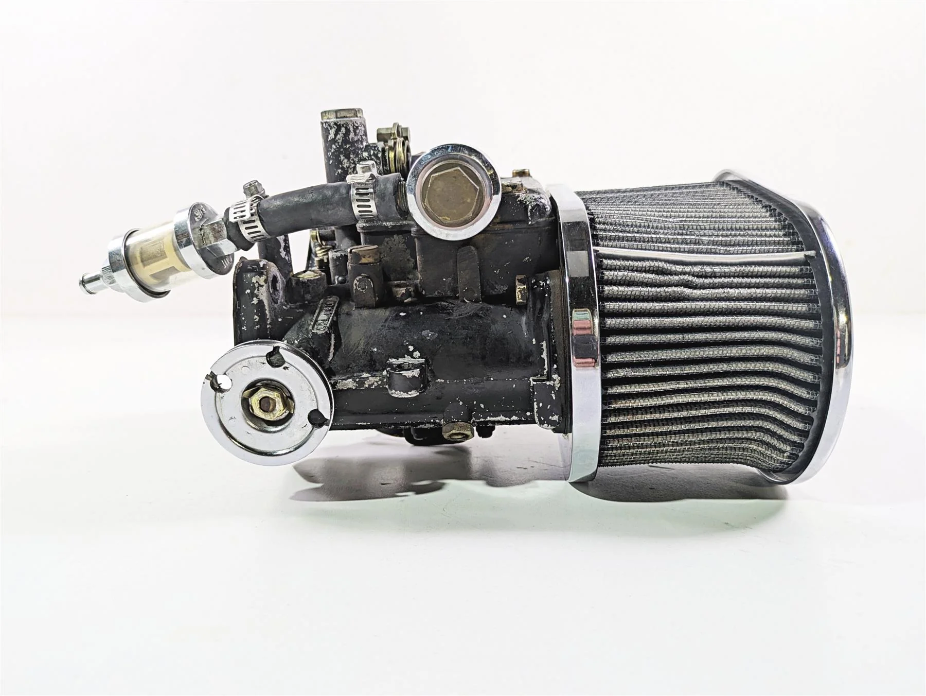 1998 Harley Touring FLHRCI Road King Dellorto Dual Throat Carburetor Set DHLA40 - Image 6