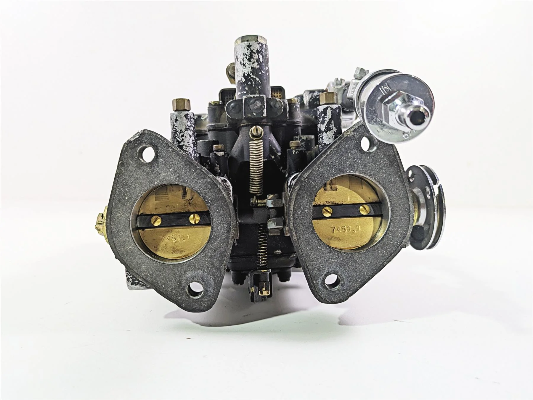 1998 Harley Touring FLHRCI Road King Dellorto Dual Throat Carburetor Set DHLA40 - Image 7