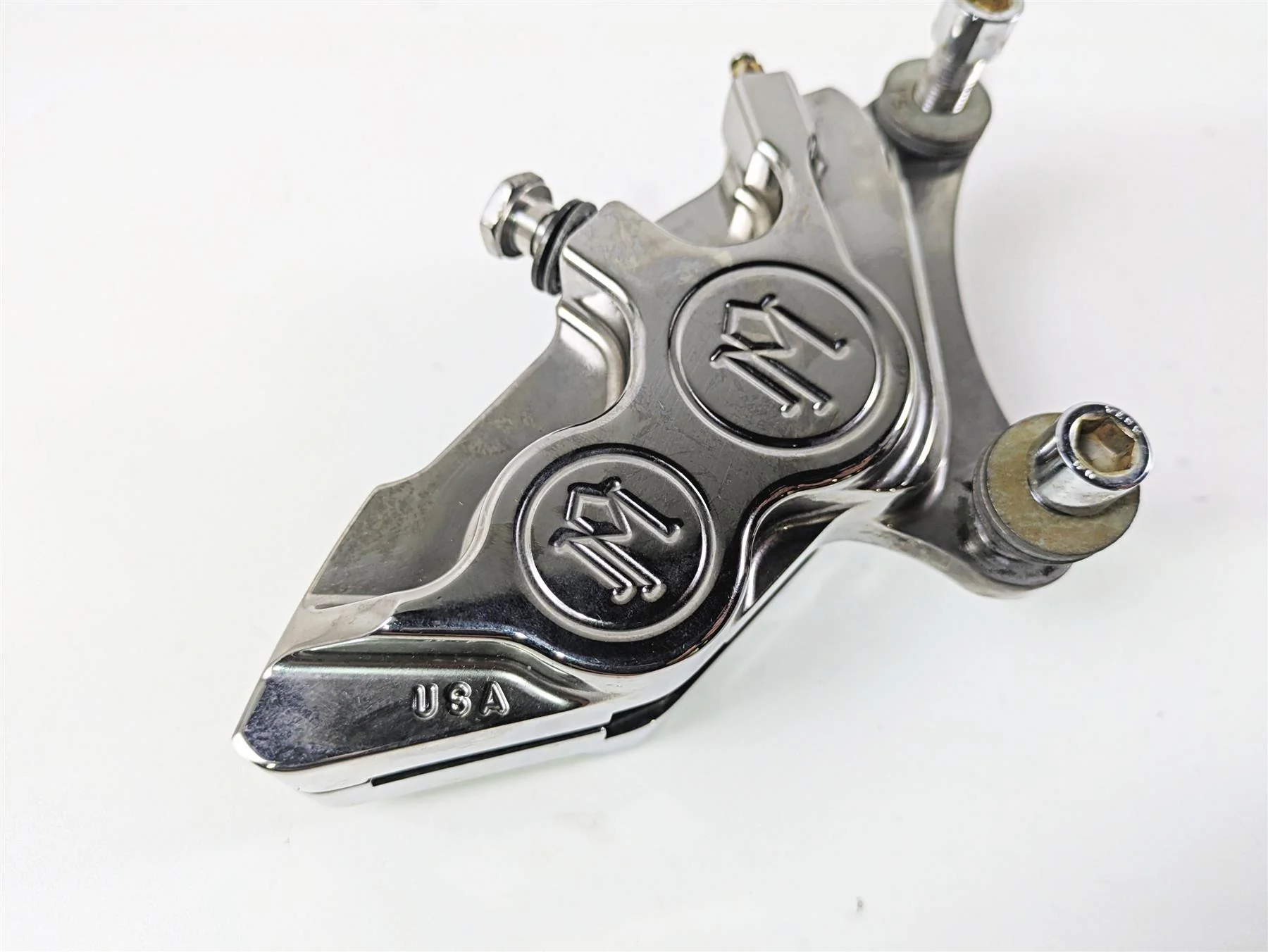 1998 Harley Touring FLHRCI Road King Performance Machine Front Caliper 0053-2916 - Image 11