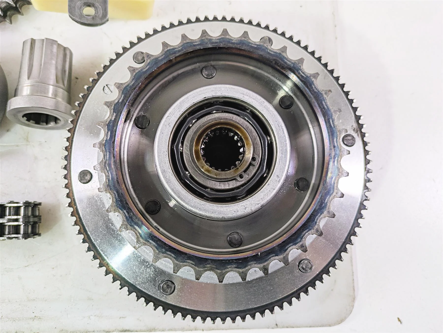 1998 Harley Touring FLHRCI Road King Primary Drive Clutch Kit 37707-98A - Image 8