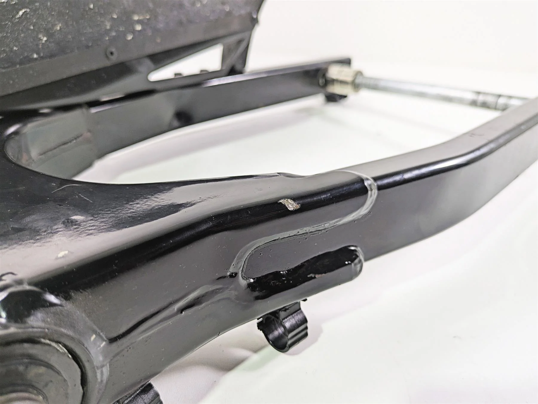 1998 Harley Touring FLHRCI Road King Rear Swing Arm Swingarm 3/4" -Read 47549-97 - Image 7