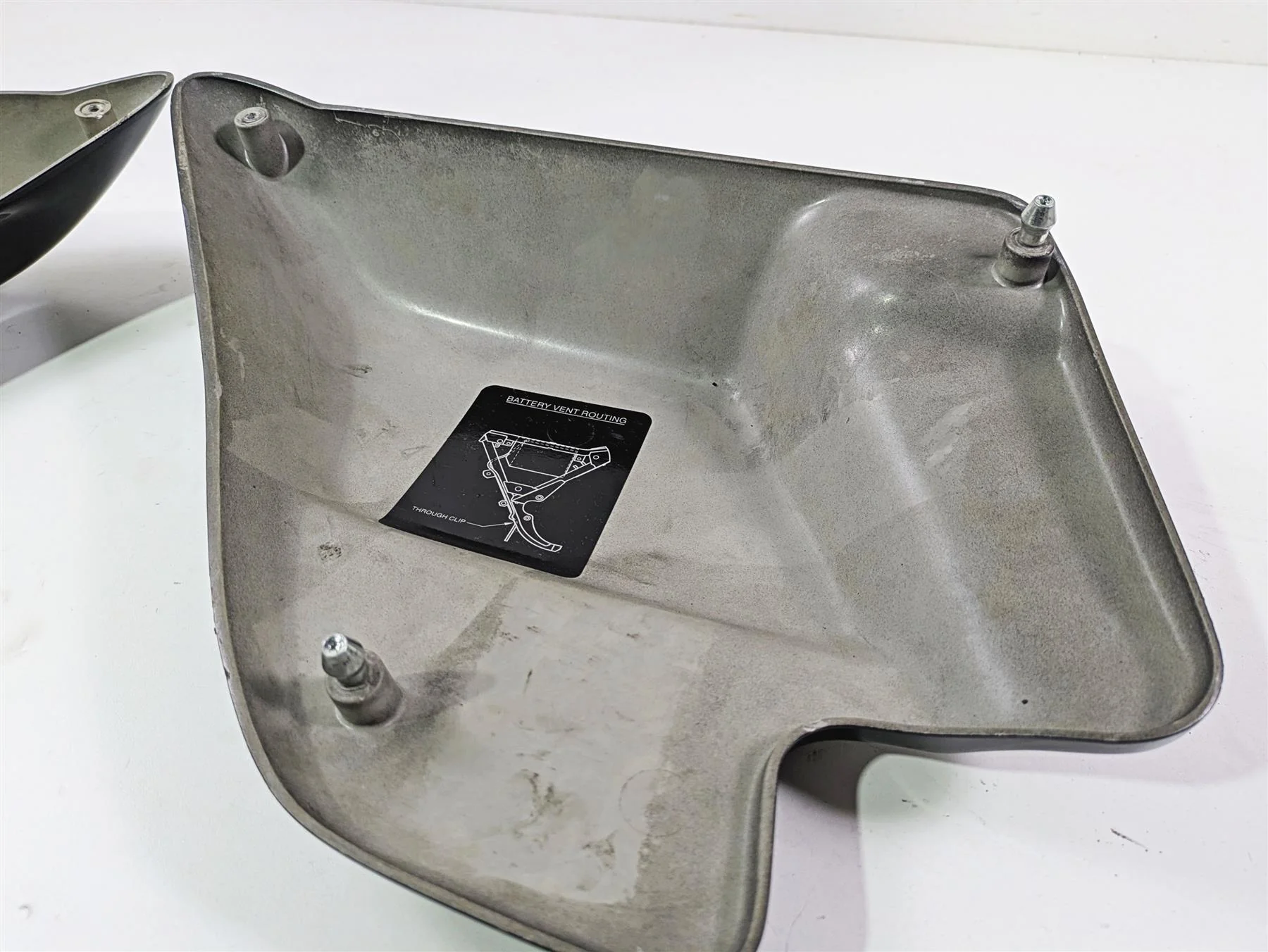 1998 Harley Touring FLHRCI Road King Side Cover Fairing Set - Read 66619-97A - Image 10