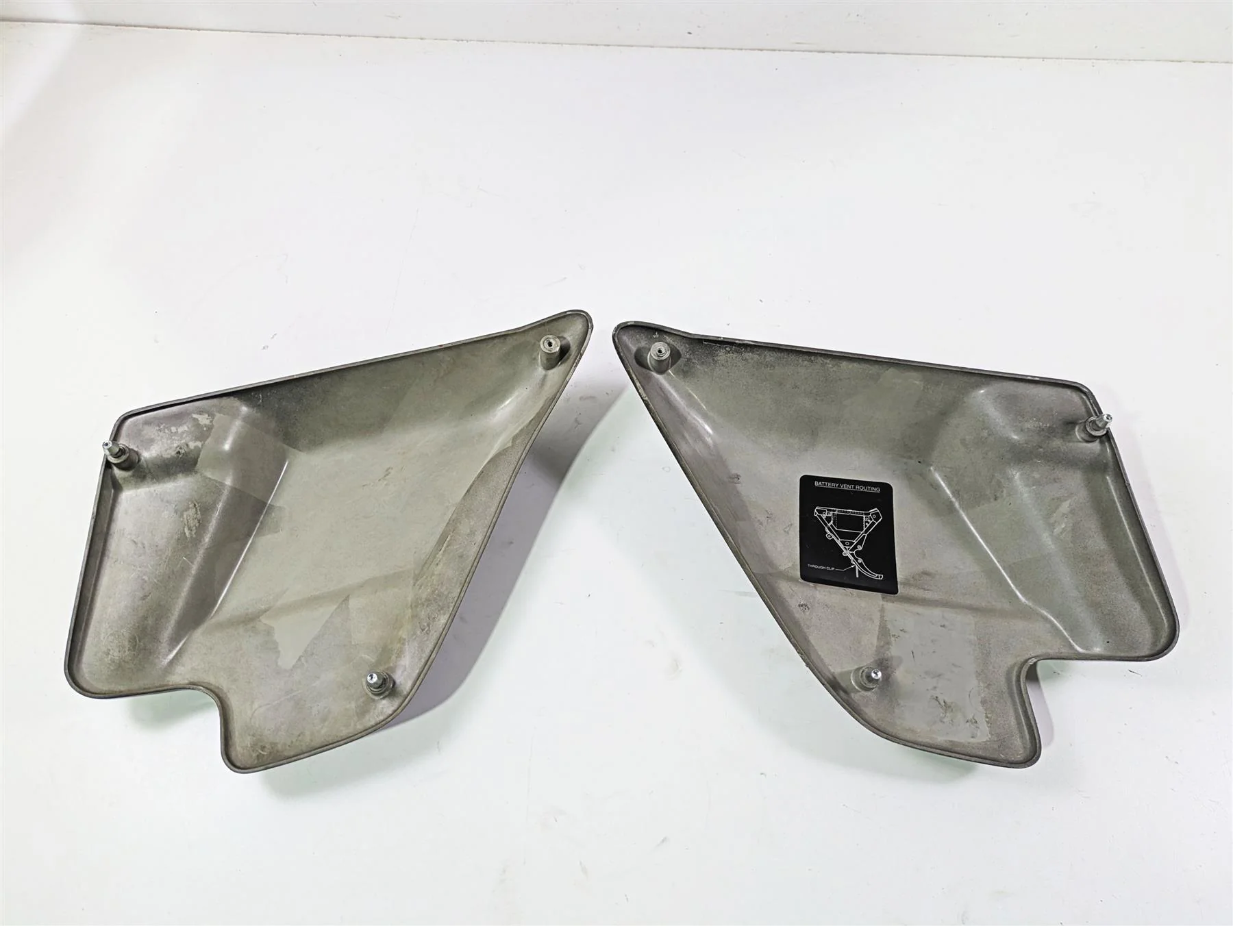 1998 Harley Touring FLHRCI Road King Side Cover Fairing Set - Read 66619-97A - Image 9
