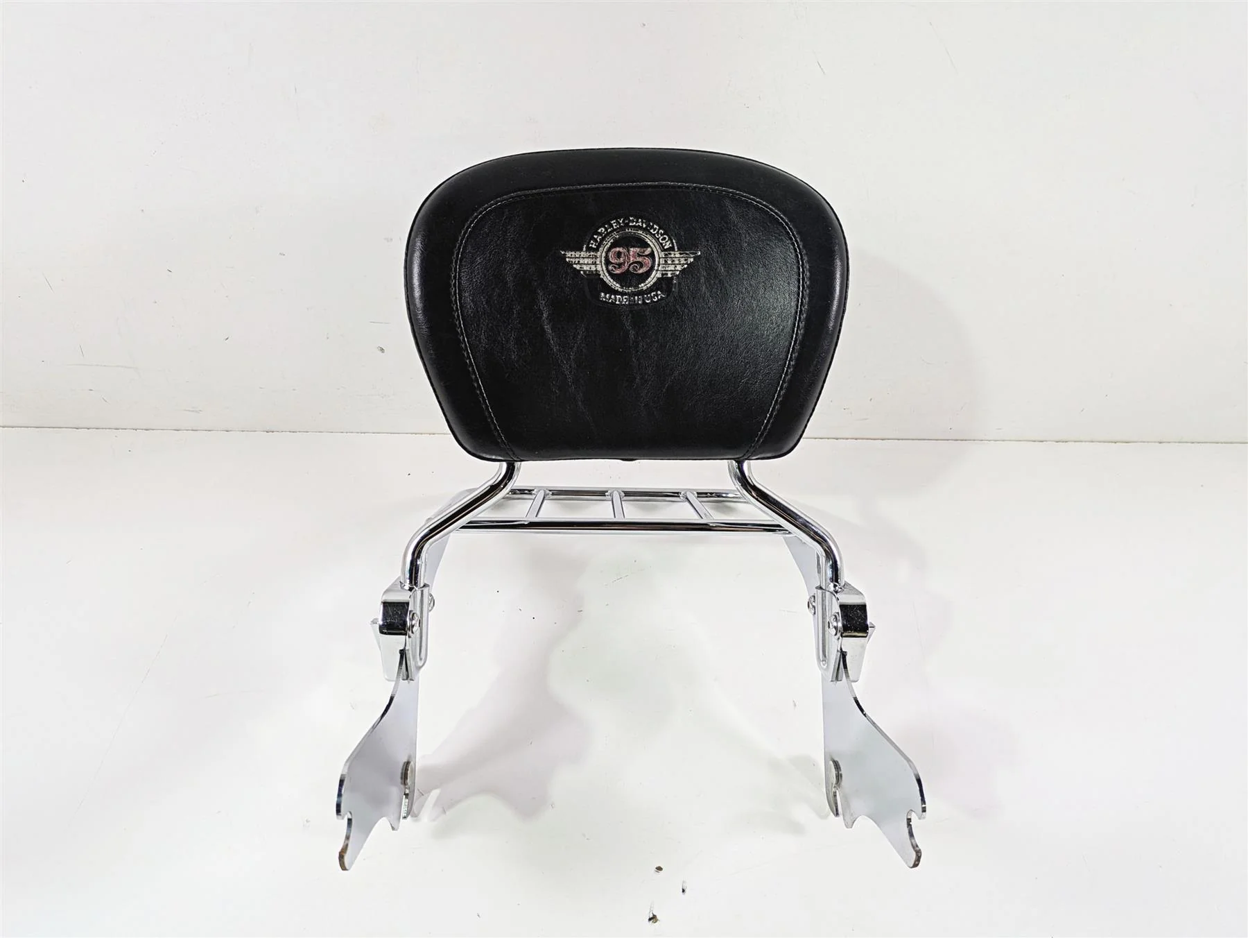 1998 Harley Touring FLHRCI Road King Sissy Bar Rack & Mount Set 52933-97B - Image 11