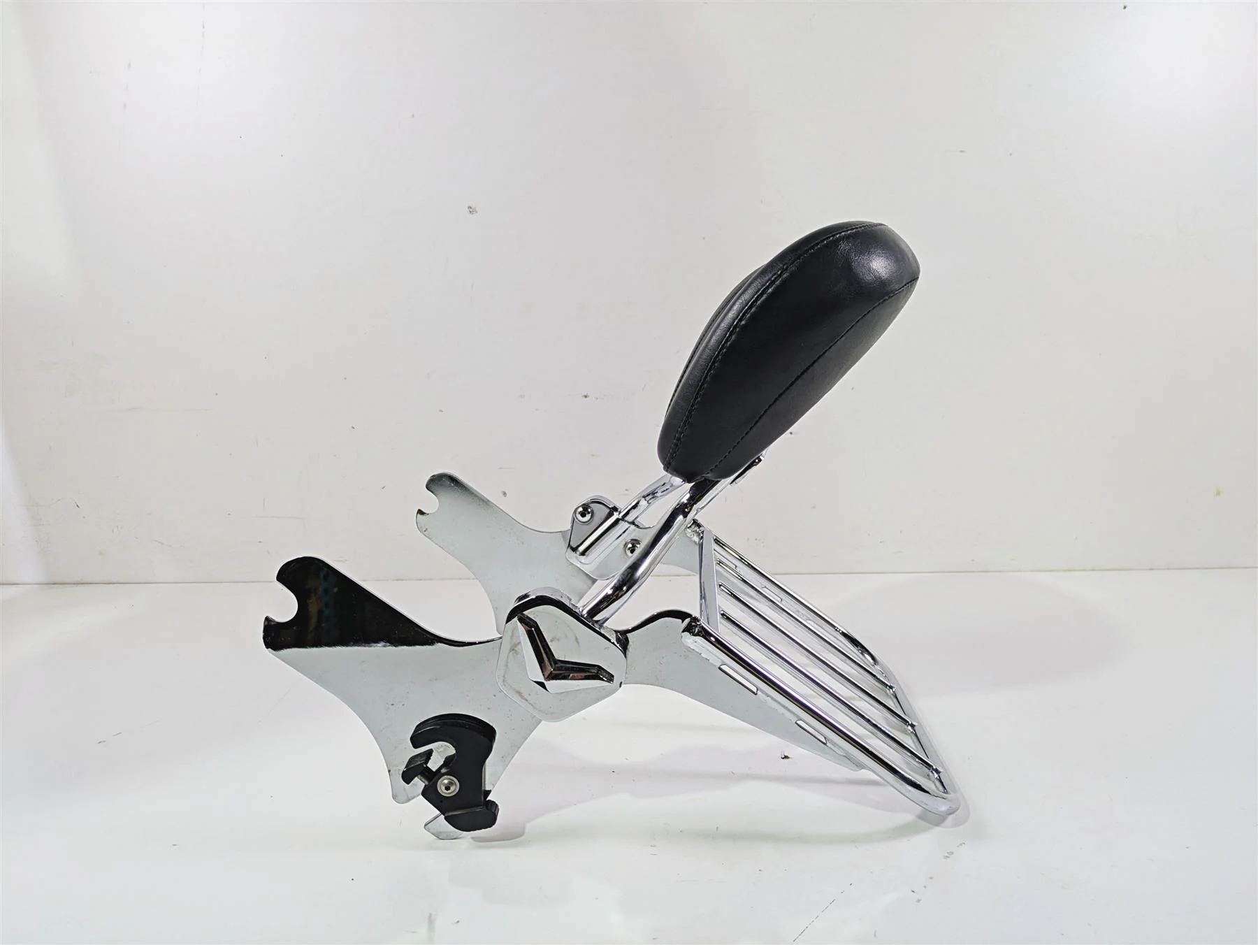 1998 Harley Touring FLHRCI Road King Sissy Bar Rack & Mount Set 52933-97B - Image 3
