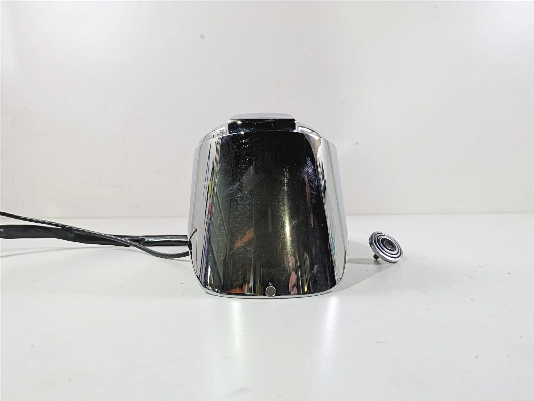 1998 Harley Touring FLHRCI Road King Speedometer & Tank Dash Cover 74k 60960-94B - Image 4
