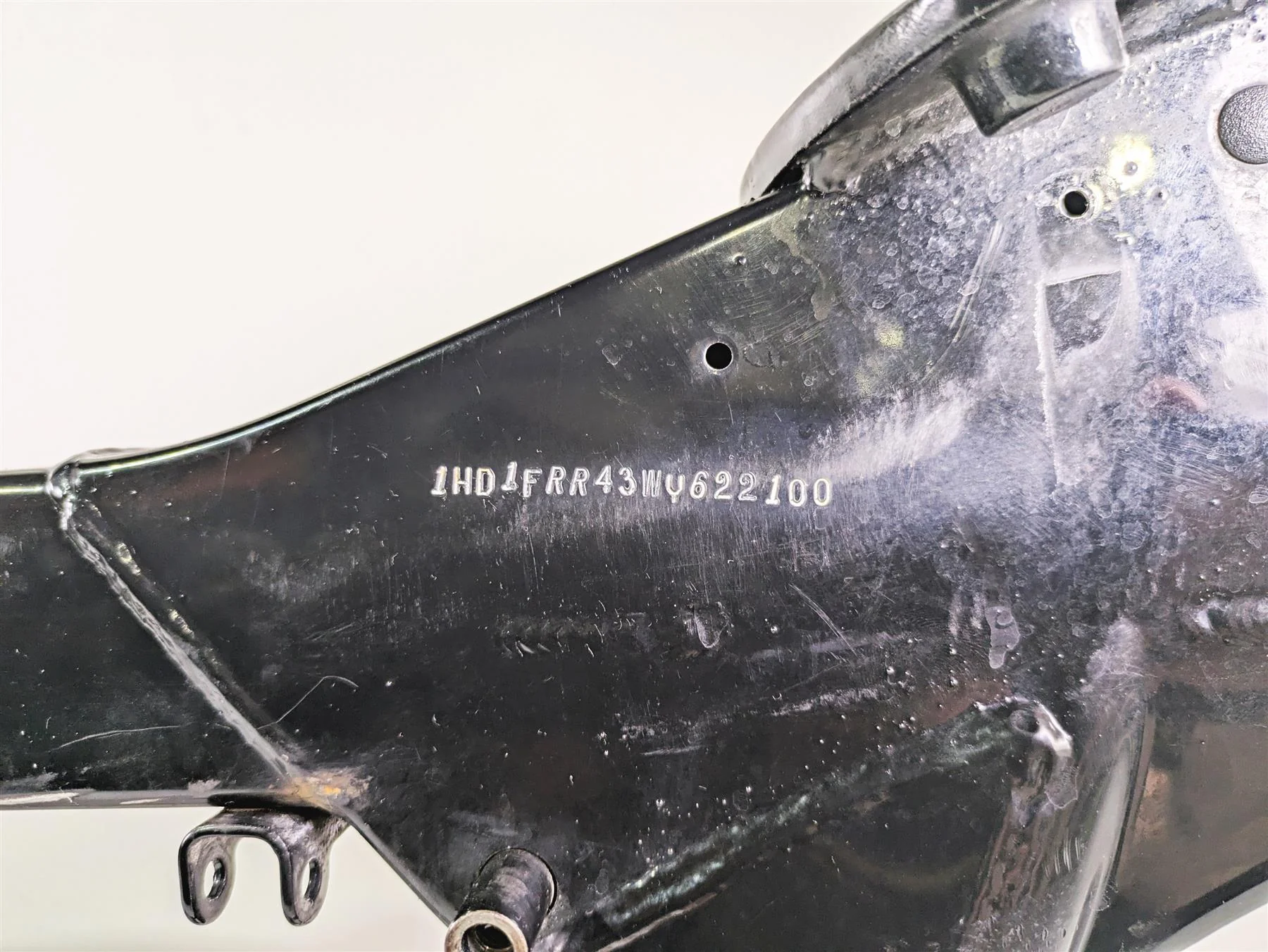 1998 Harley Touring FLHRCI Road King Straight Main Frame Chassis With Clean Arkansas Title 47900-97A