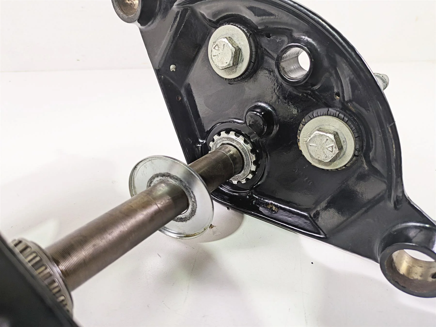 1998 Harley Touring FLHRCI Road King Upper Lower Triple Tree Cover Set 45435-95 - Image 8