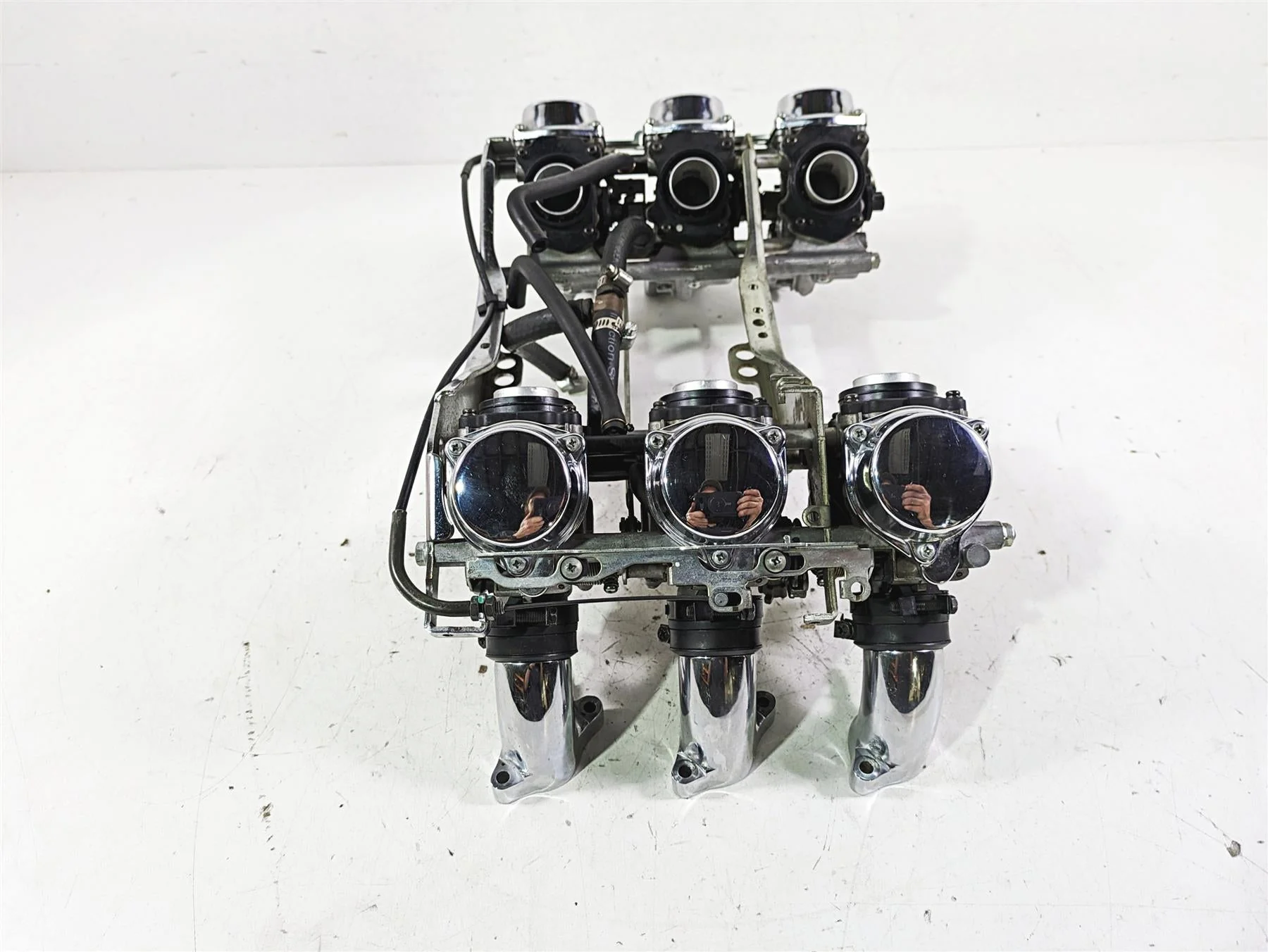 1998 Honda GL1500 Valkyrie Tour Carb Carburetor Set  - Clean 16100-MZ0-A00 - Image 2