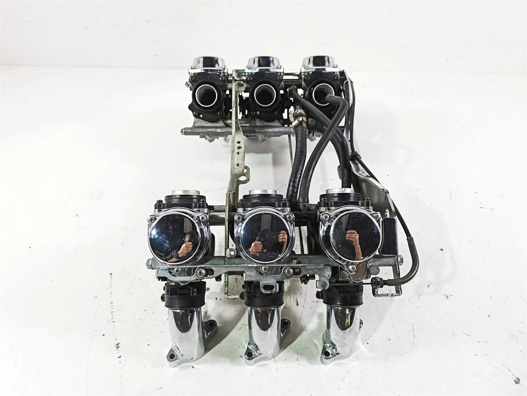 1998 Honda GL1500 Valkyrie Tour Carb Carburetor Set  - Clean 16100-MZ0-A00 - Image 4