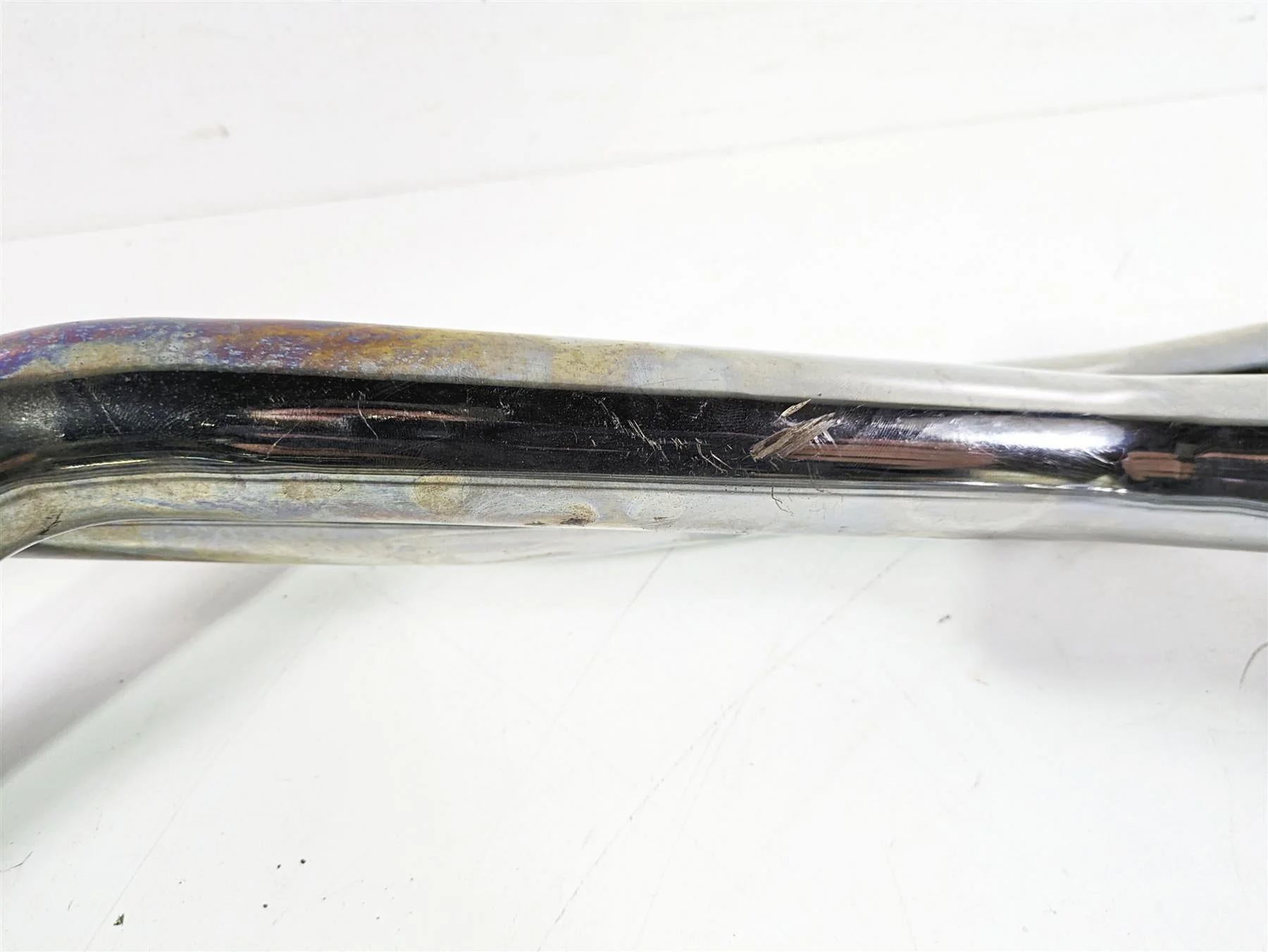 1998 Honda GL1500 Valkyrie Tour Cobra 6 into 6 Slash Cut Drag Pipe Exhaust 1269 - Image 8