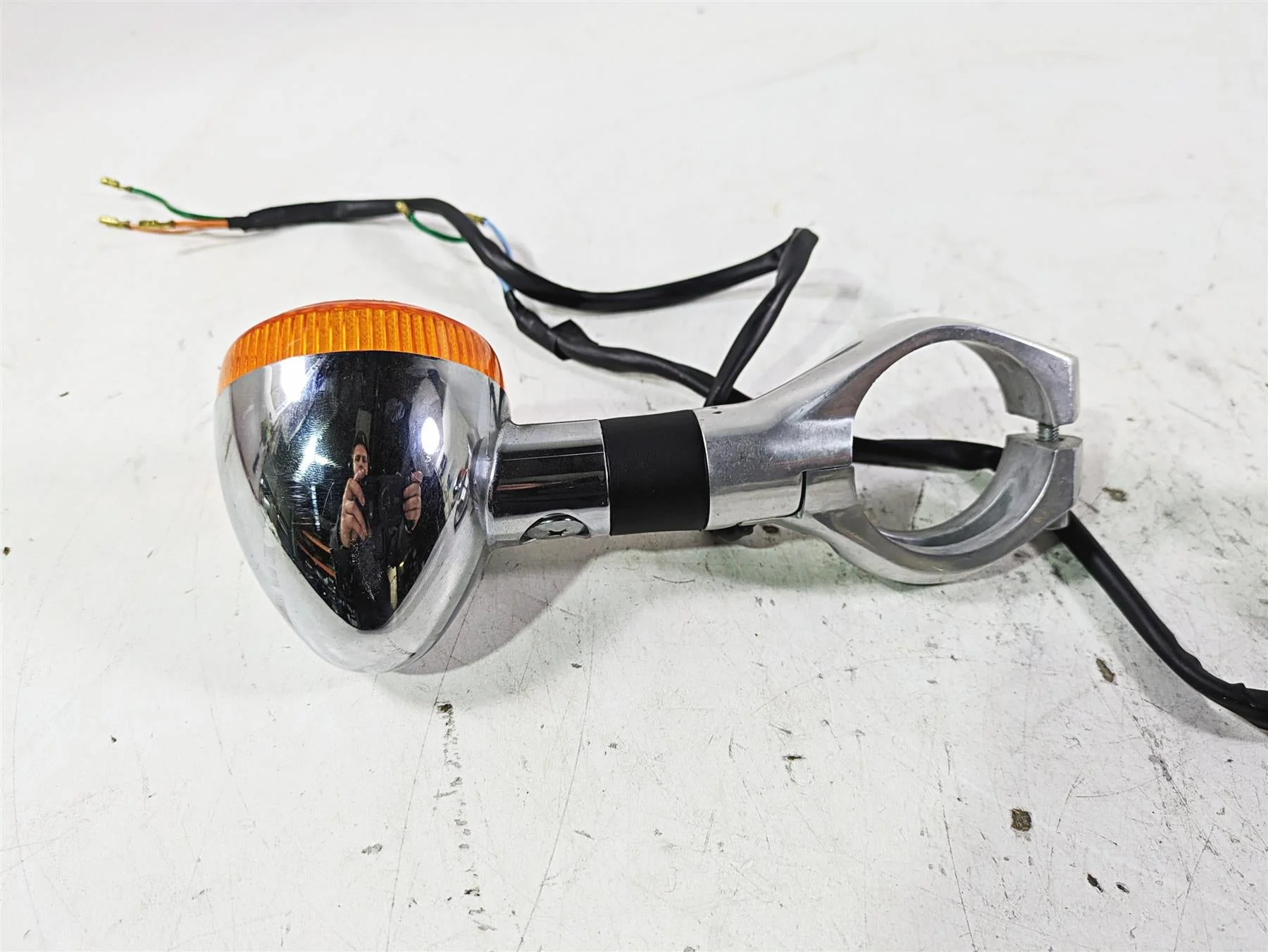 1998 Honda GL1500 Valkyrie Tour Front Blinker Turn Signal Set 33400-MZ0-671 - Image 9