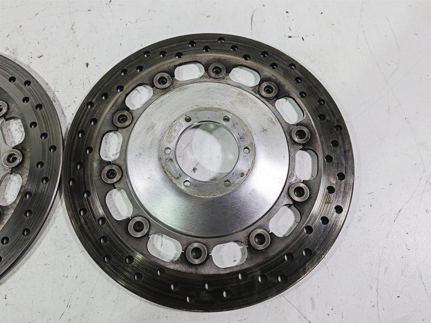 1998 Honda GL1500 Valkyrie Tour Front Brake Rotor Disc Set 45220-MZ0-003 - Image 7