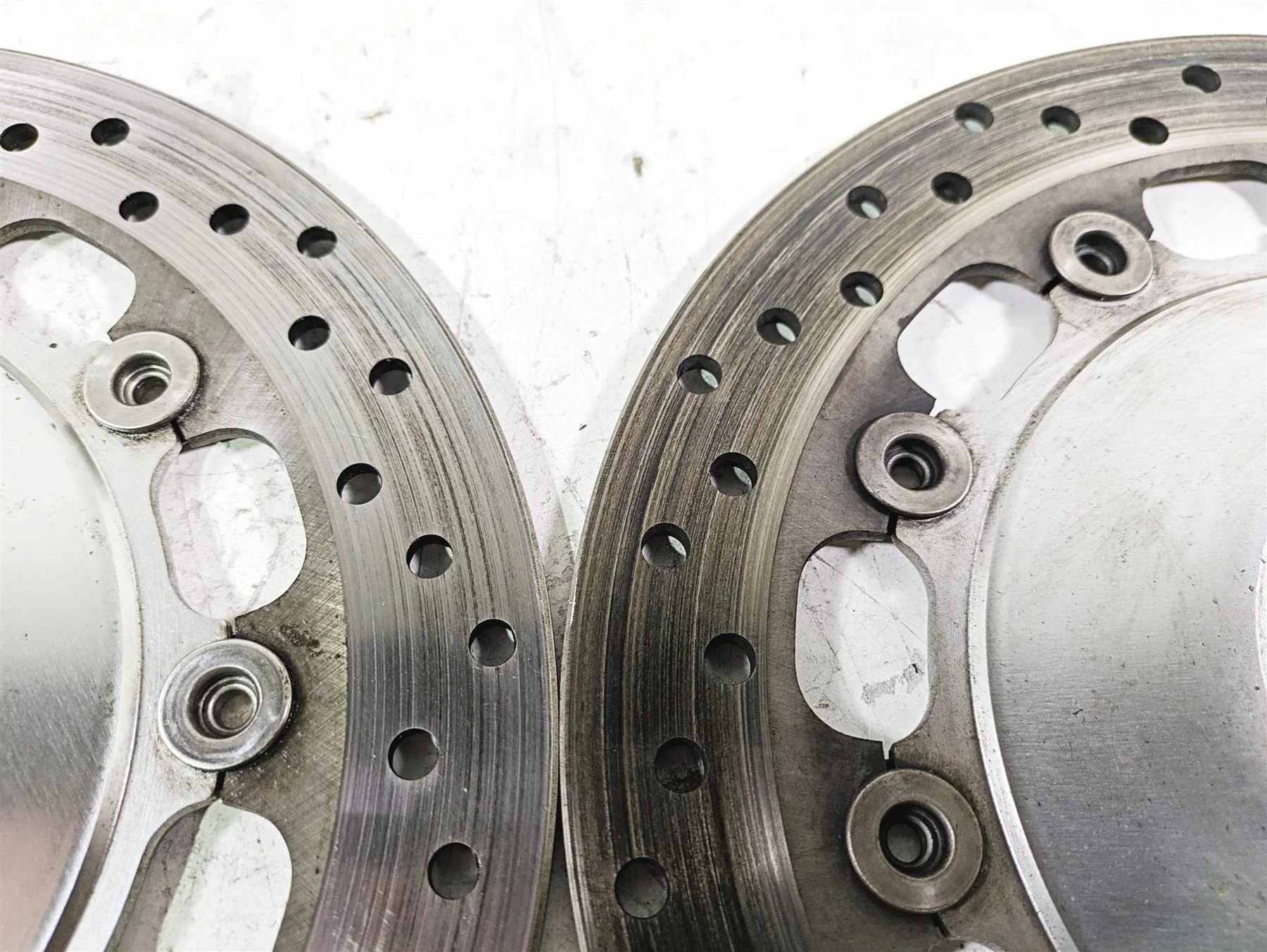 1998 Honda GL1500 Valkyrie Tour Front Brake Rotor Disc Set 45220-MZ0-003 - Image 9