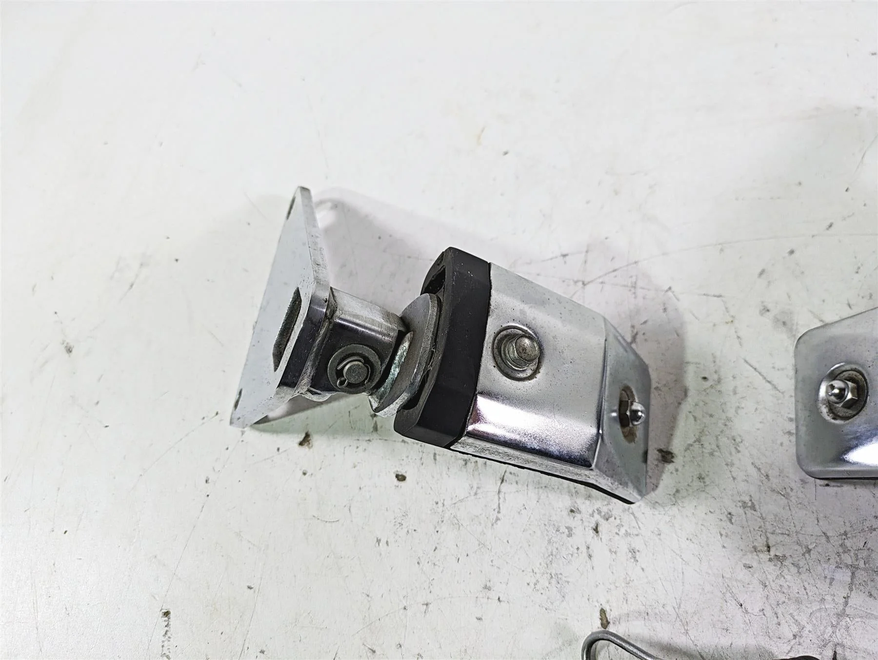 1998 Honda GL1500 Valkyrie Tour Front Footpeg Brake Shifter Set 50625-MZ0-000 - Image 9